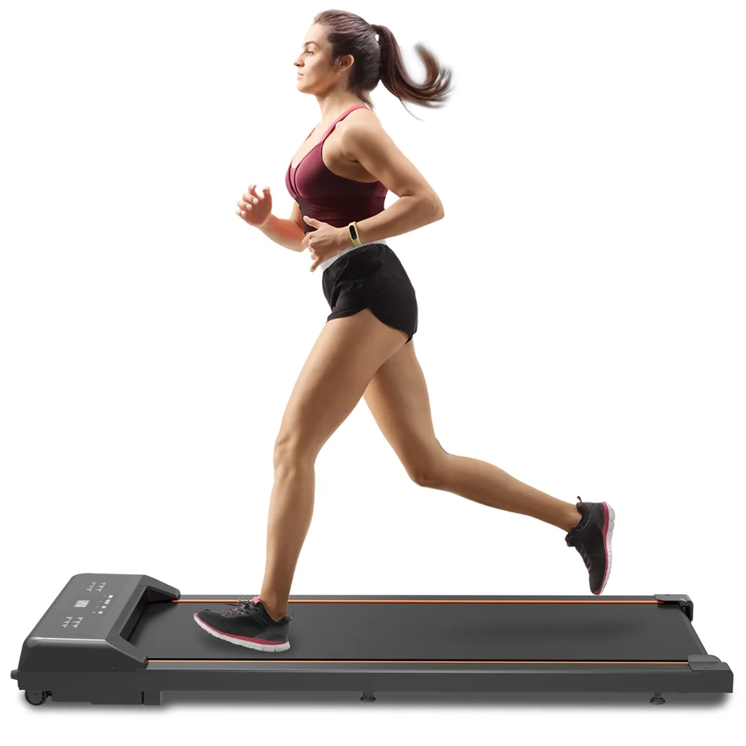 2.5HP Desk Treadmill with Walking Pad, Portable Treadmill with LED Display and Remote Control for Home and Office, 245 lbs Loading