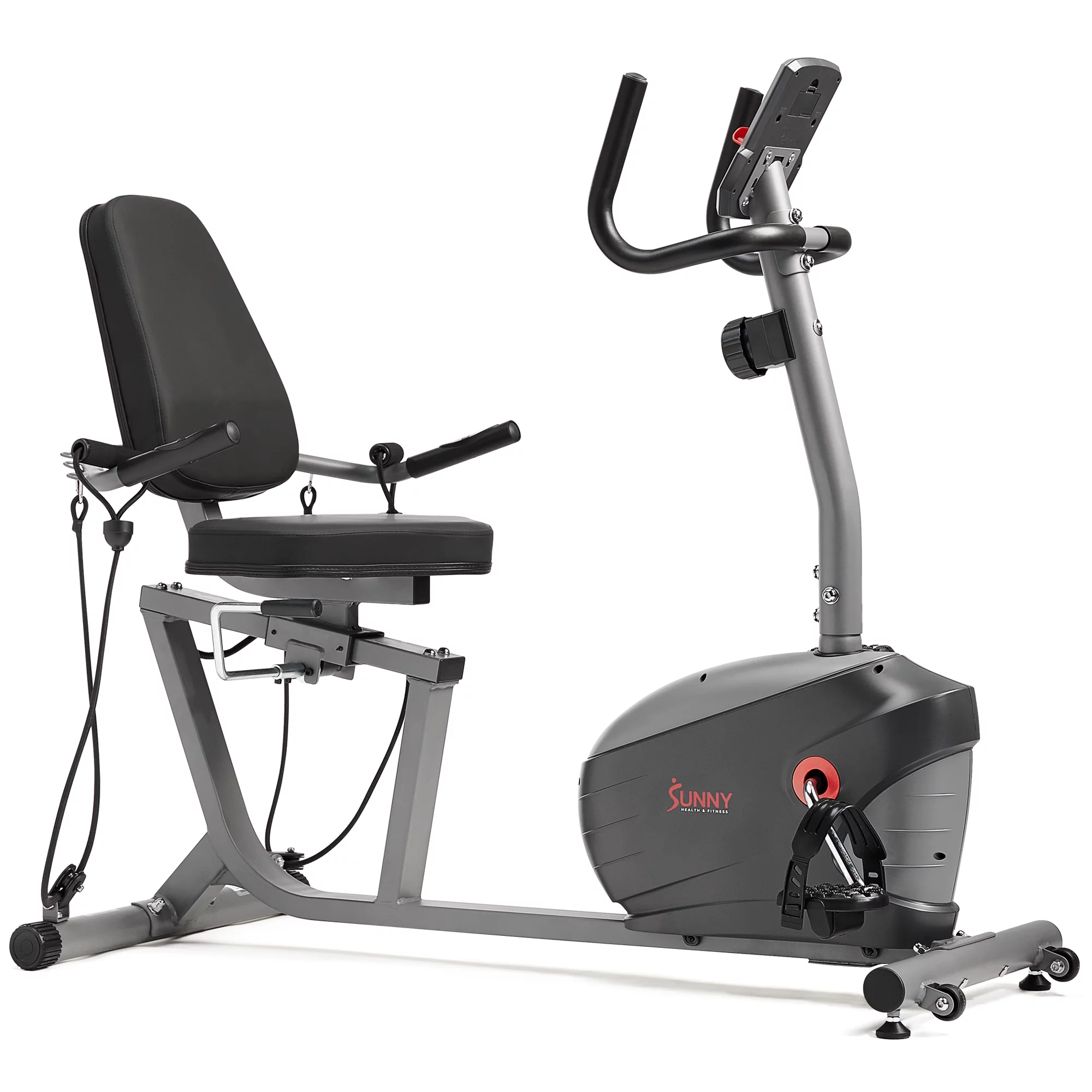 Sunny Health & Fitness Performance Interactive Series Recumbent Exercise Bike – SF-RB420031