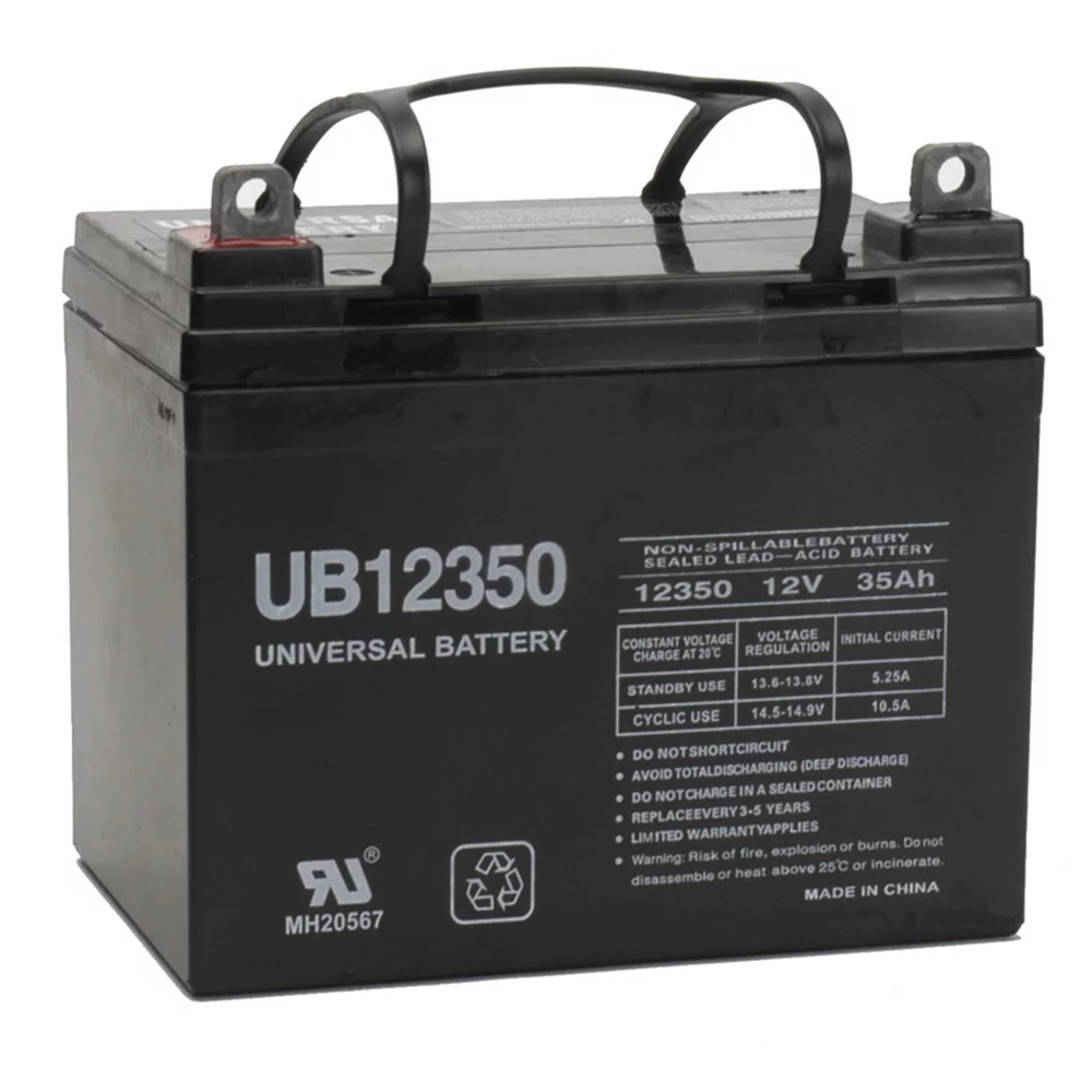 “Universal Battery UB12350 12 Volt 35 Ah Replacement Battery”