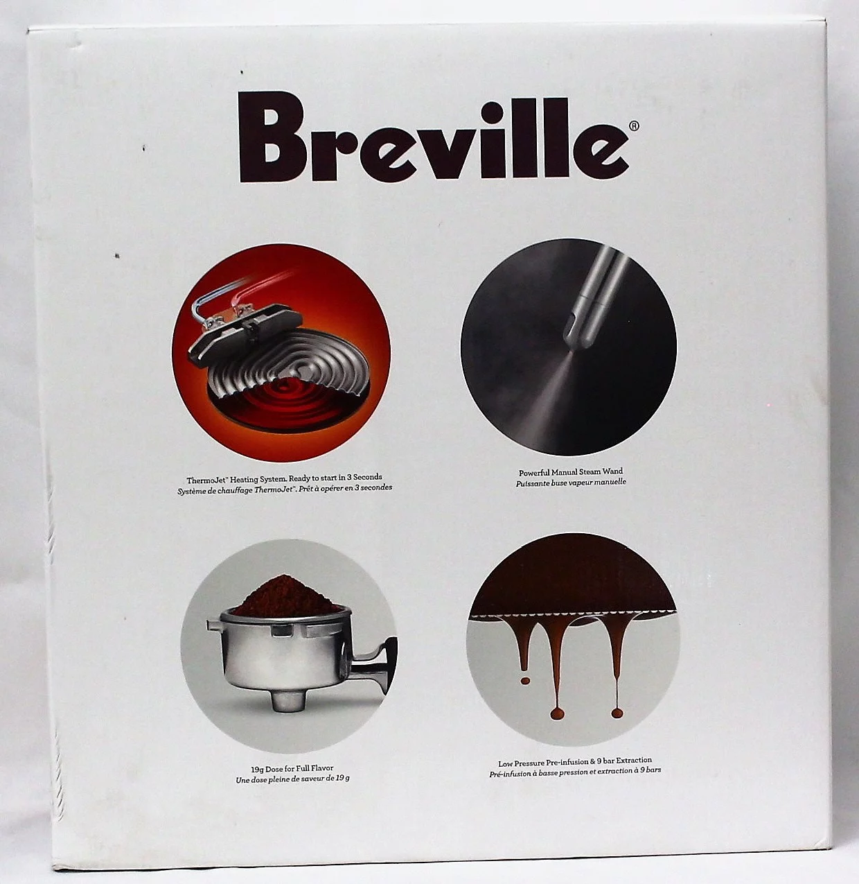 Breville BES450BSS1BU Bambino™ Brushed Stainless Espresso Machine