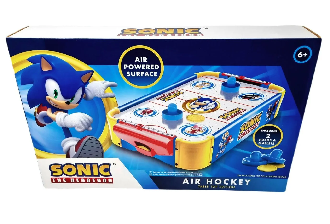 Sonic The Hedgehog Air Hockey Table Top Edition