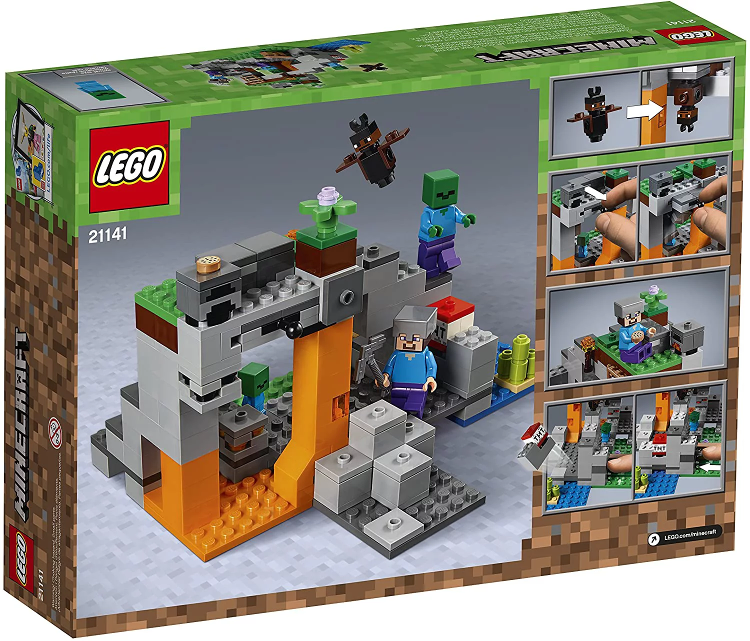 LEGO Minecraft The Zombie Cave 21141 Building Kit (241 Piece)