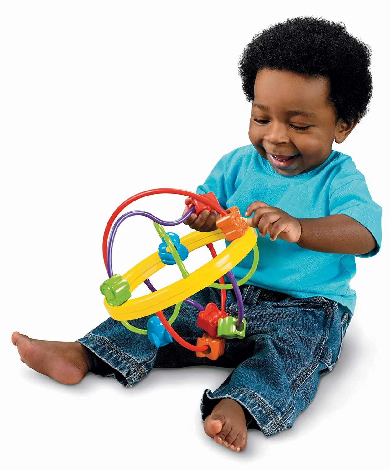 Fisher-Price Fun to Discover Bead Ball – Babies will be fascinated by this busy ball’s twisting and turning movement