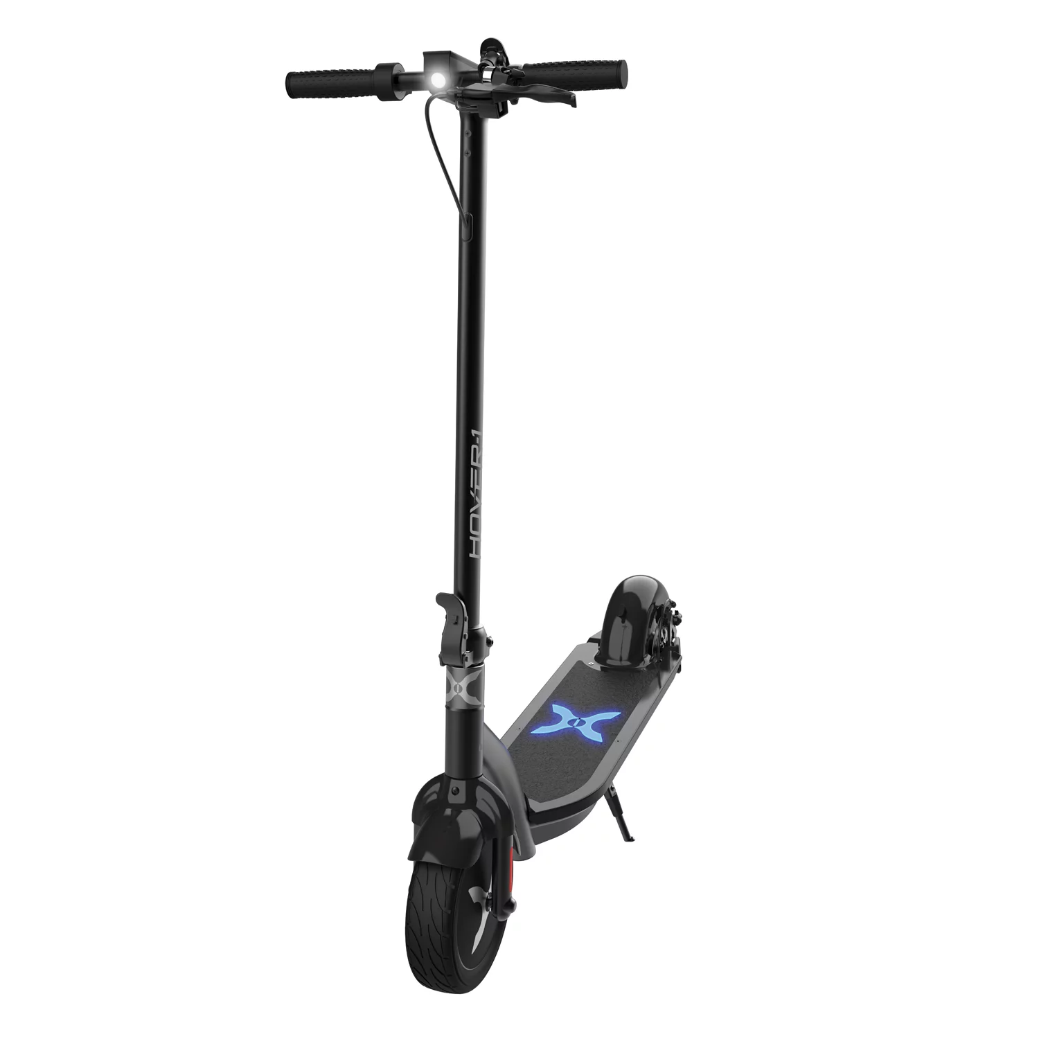 Hover-1 Black Alpha Pro Unisex Electric Scooter, 18 Mile Range, 264 Lbs. Max Weight, LED Lights, UL 2272 Certified