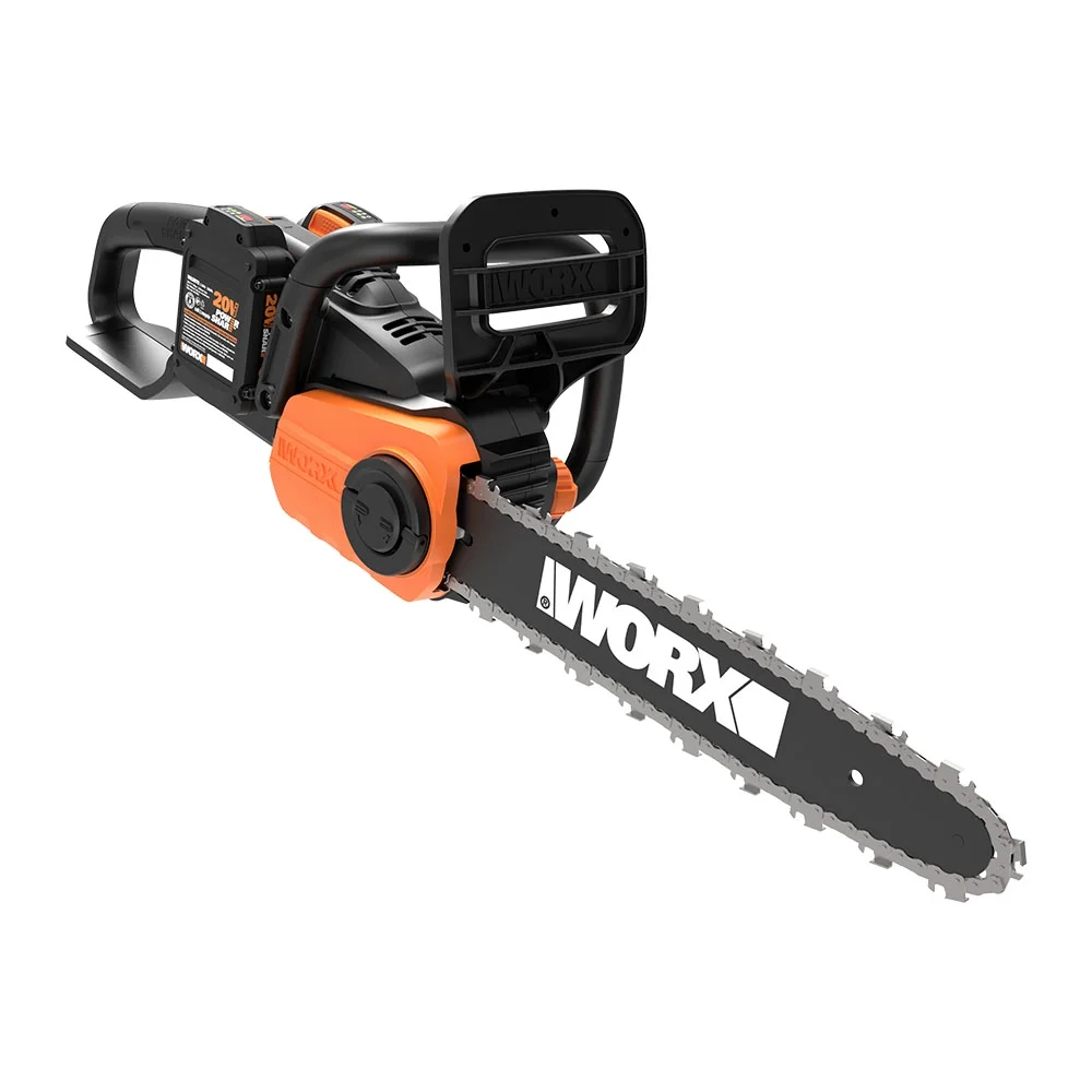 Worx WG384 40V Power Share 14″ Cordless Chainsaw with Auto-Tension