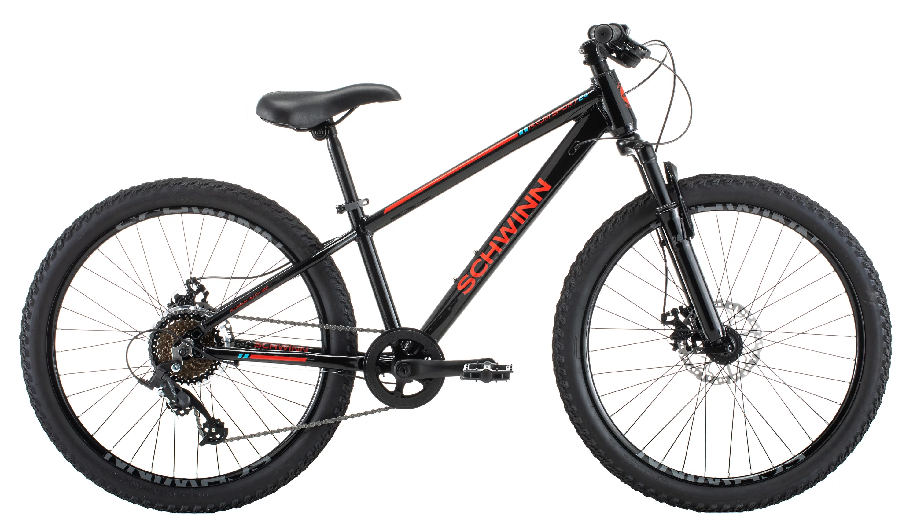 Schwinn 24-in. Axum Sport Kids Unisex Mountain Bike, Gray