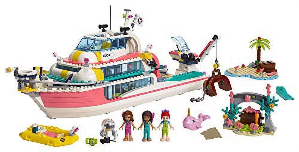 LEGO Friends Rescue Mission Boat 41381