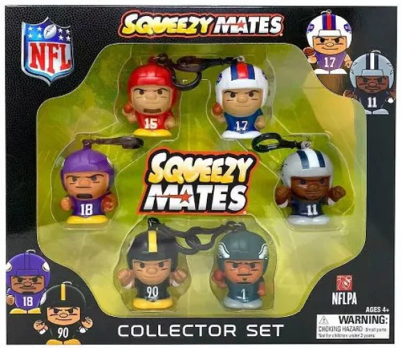 NFL Squeezy Mates Collector Set