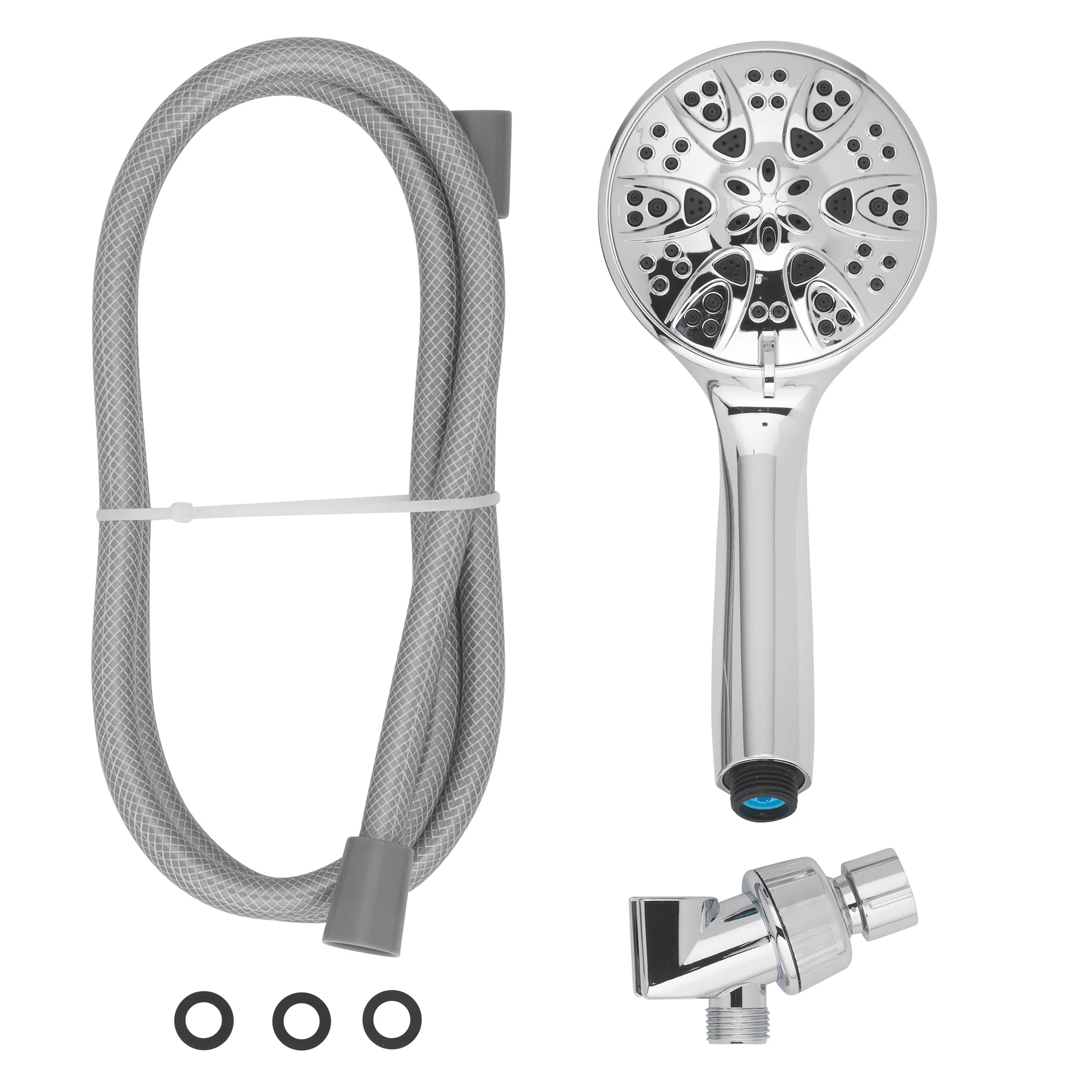 Mainstays 5-Setting Hand Held Shower Head, Chrome