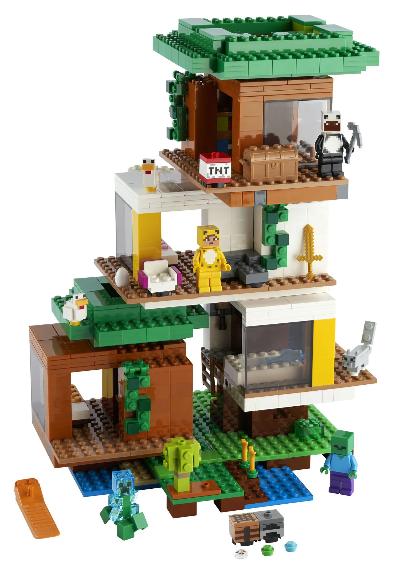 LEGO The Modern Treehouse 21174 Building Set (909 Pieces)