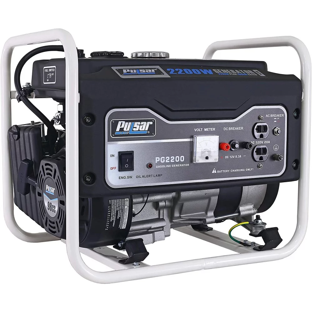 Pulsar 2200-Watt Gas Powered Portable Generator