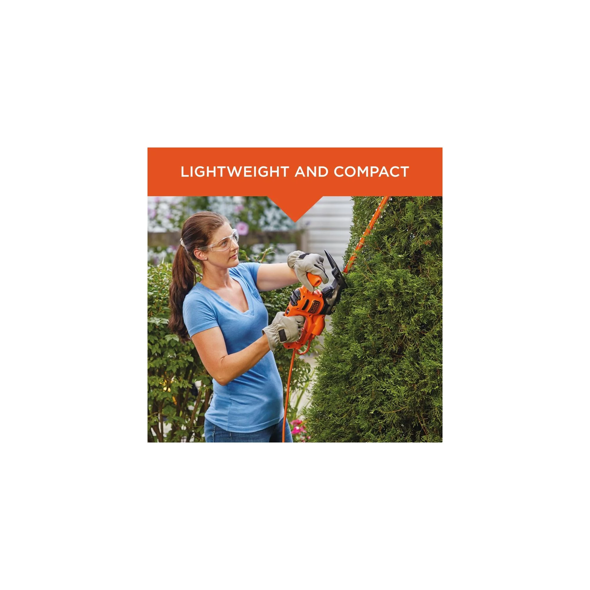 Black+Decker 3.2AMP 17-inch Electric Hedge Trimmer BEHT150