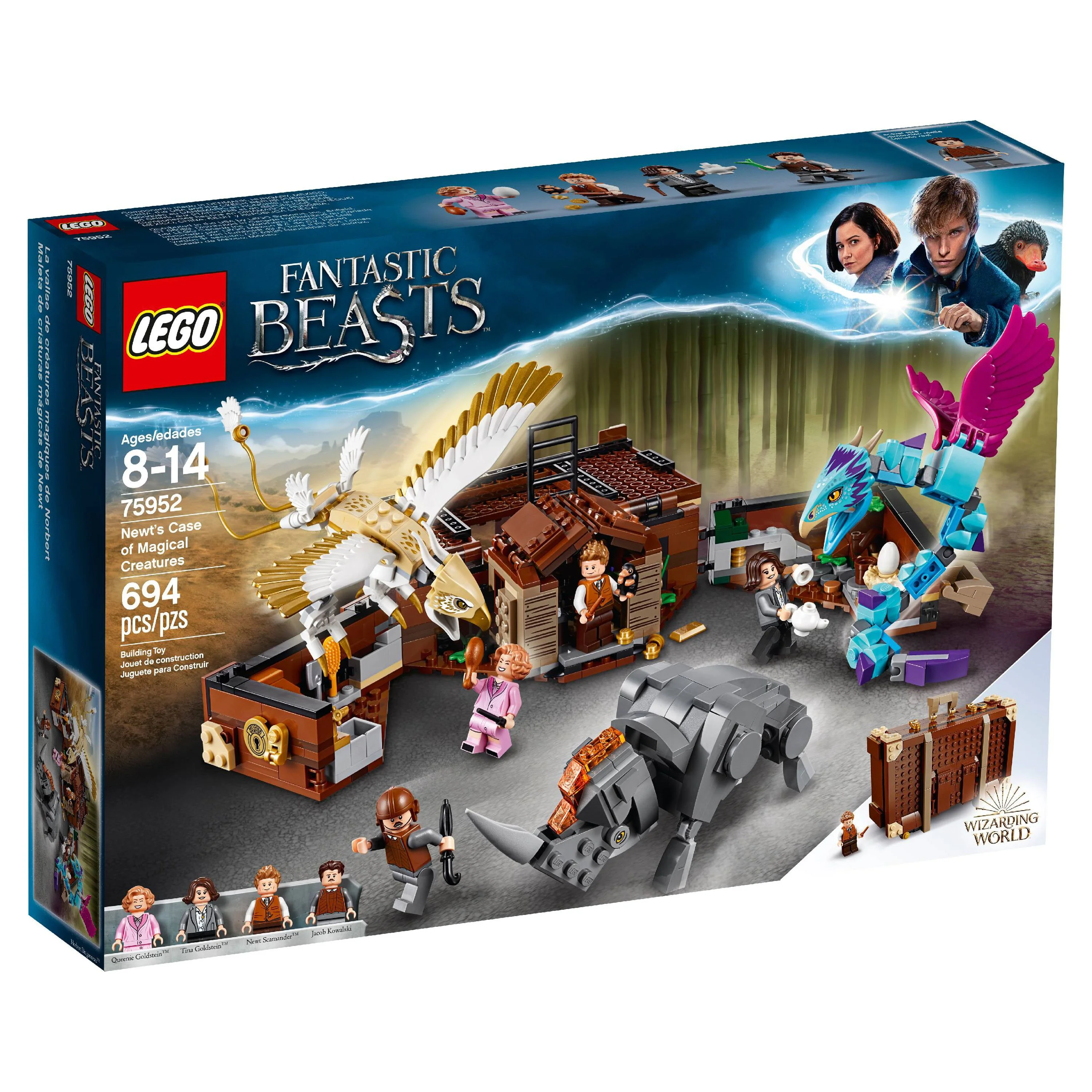 LEGO Harry Potter Newt’s Case of Magical Creatures 75952