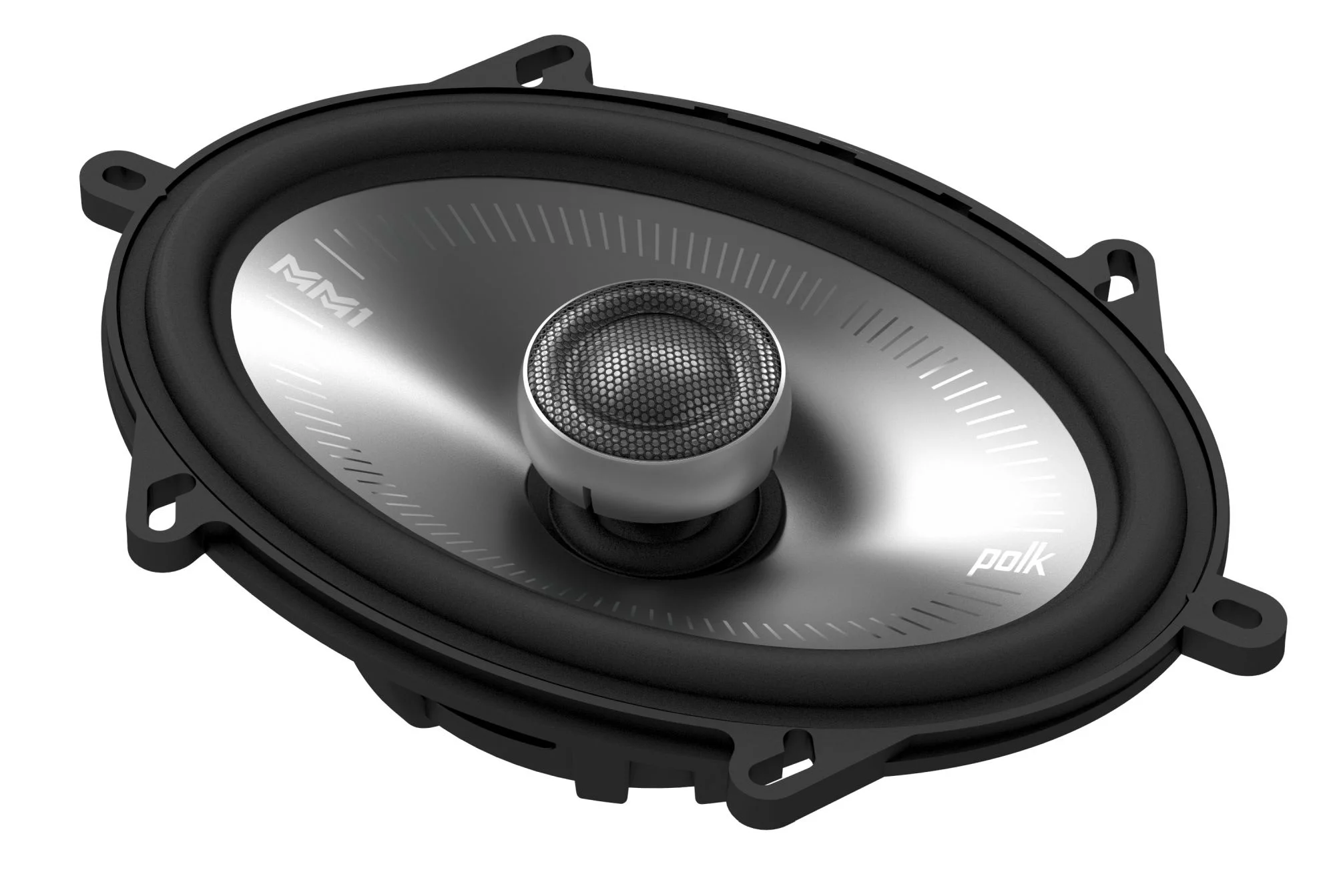 Polk Audio MM1 Series 5×7 Inch 300W Coaxial Marine Boat ATV Car Audio Speakers