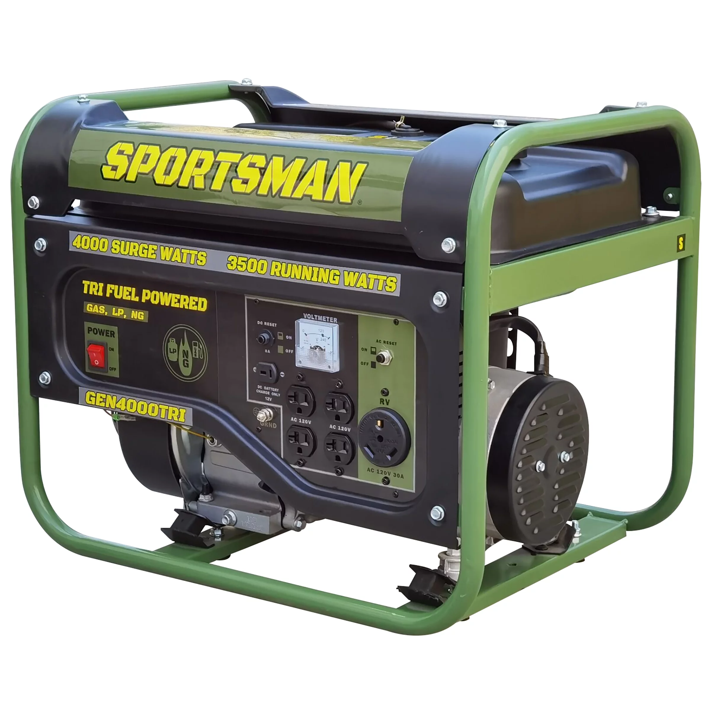 Sportsman 4000 Surge Watts Portable Tri Fuel Generator – Sportsman