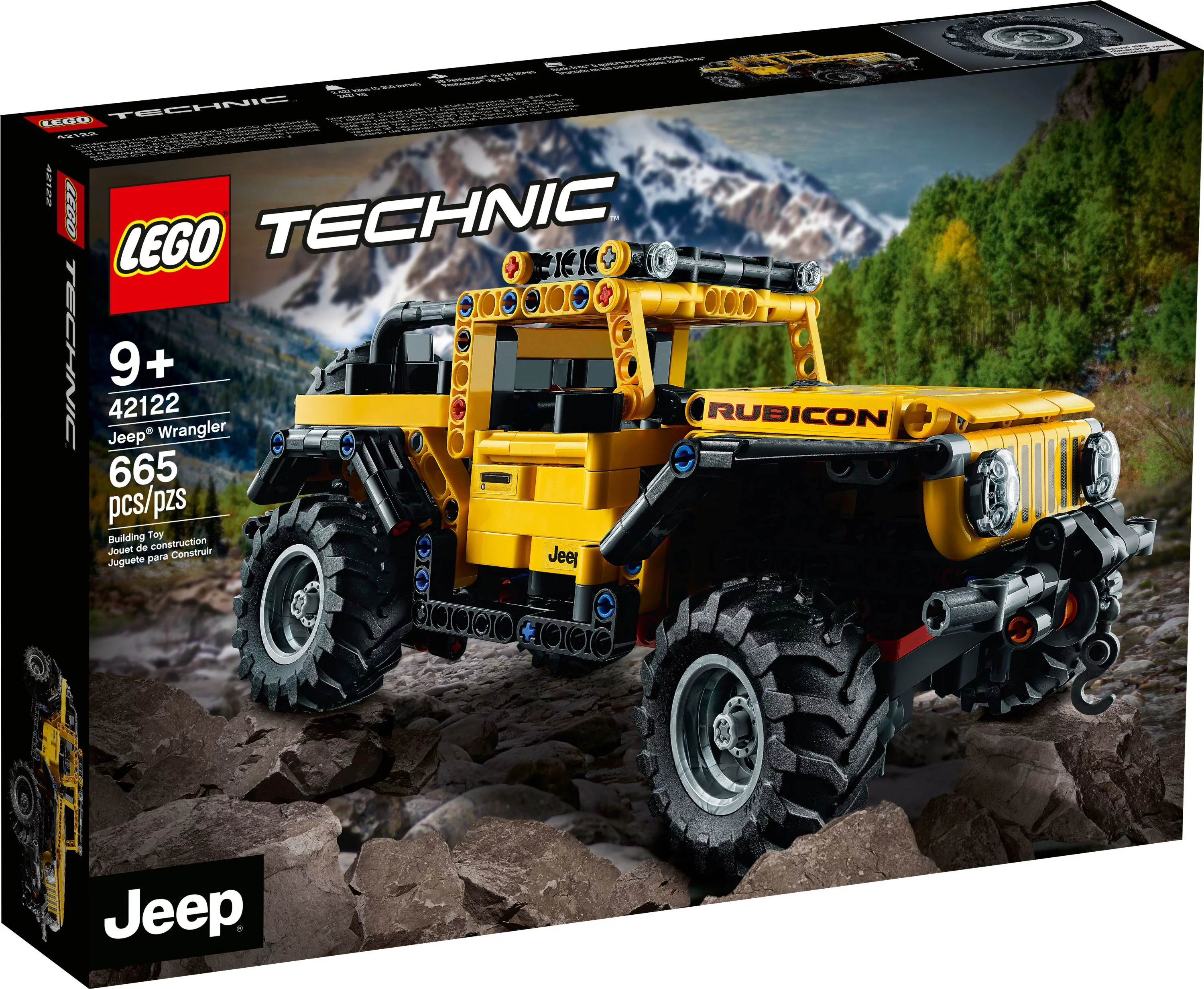 Lego Technic Jeep Wrangler 42122