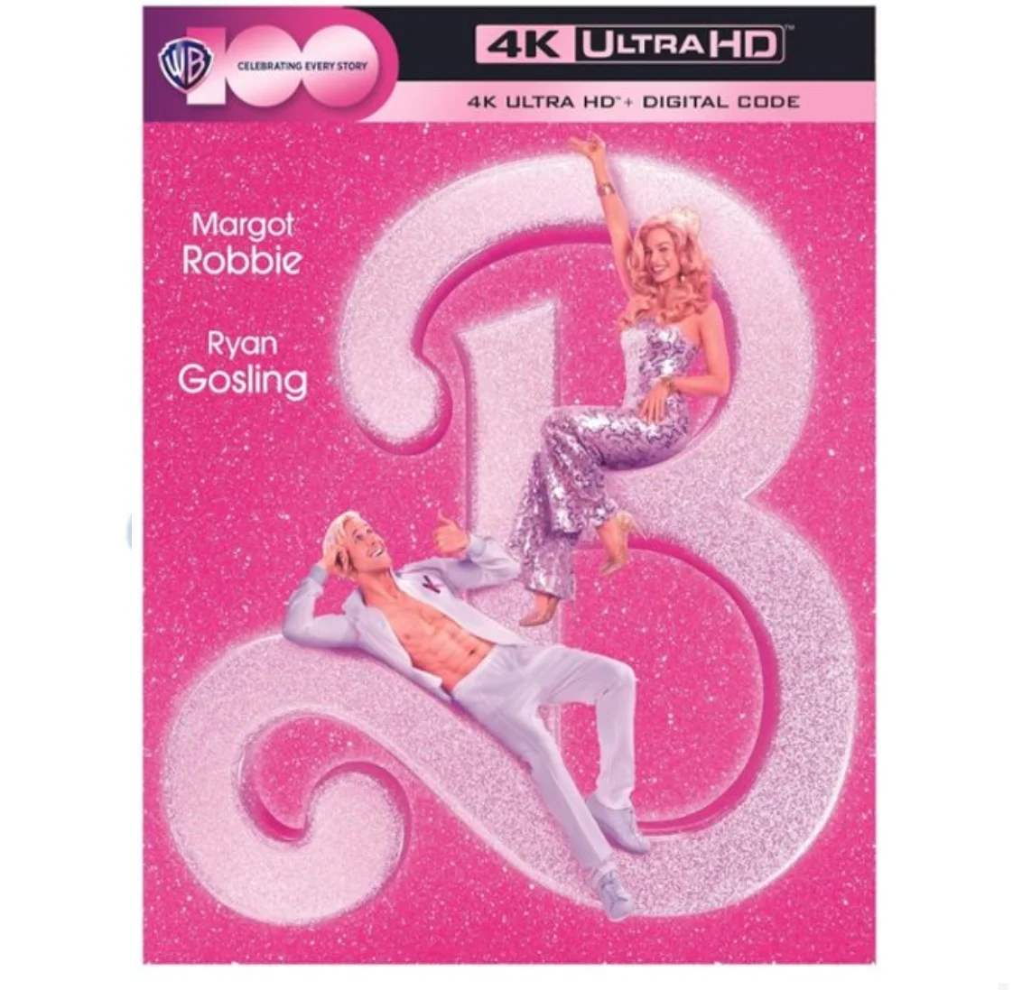 Barbie (2023 Movie) (4K Ultra HD + Digital Copy), Starring Margot Robbie