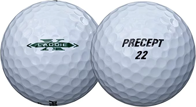 Bridgestone Golf 2017 Precept Laddie Extreme Golf Balls, Prior Generation, 24 Pack