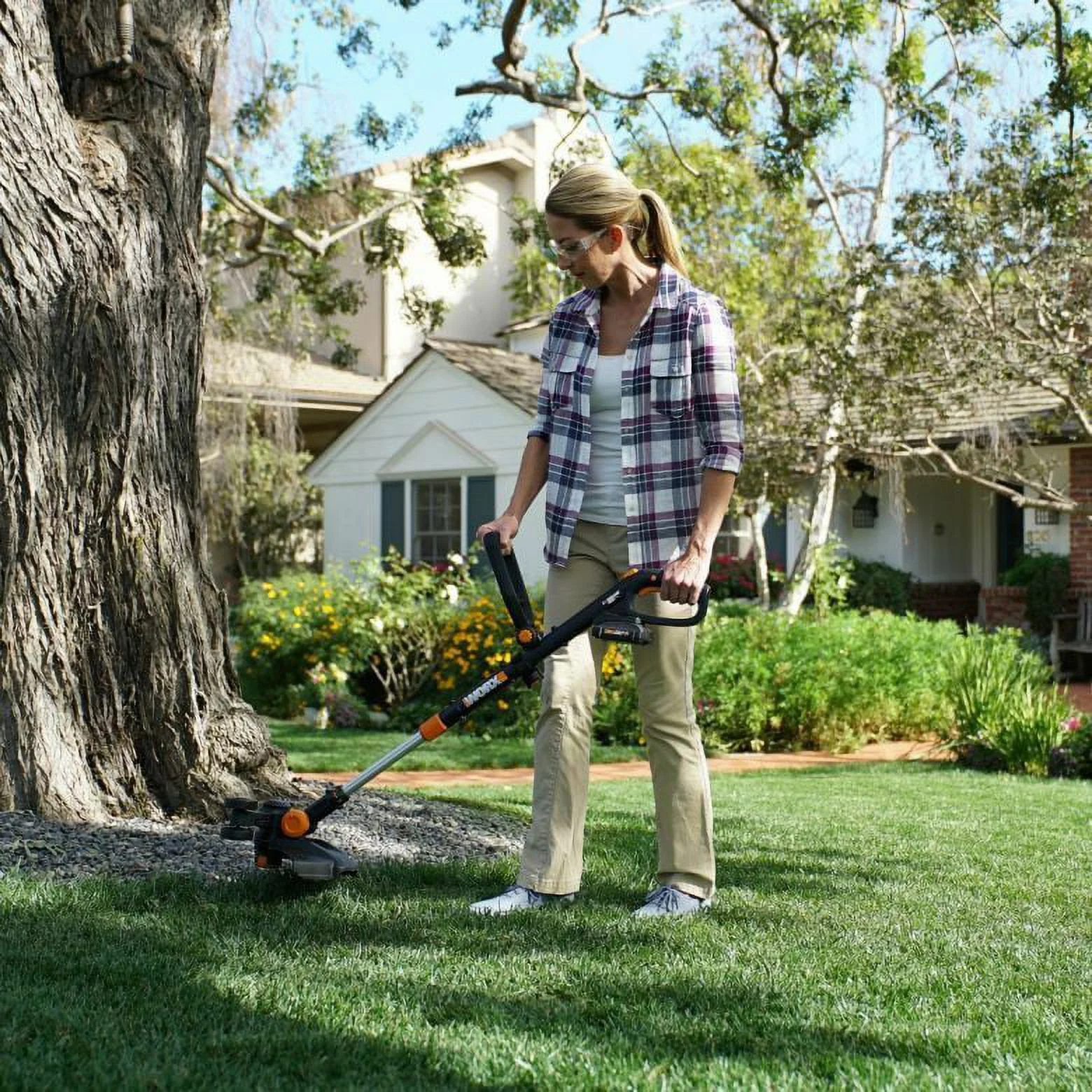 Worx WG170.2 20V Power Share GT Revolution 12″ Cordless String Trimmer