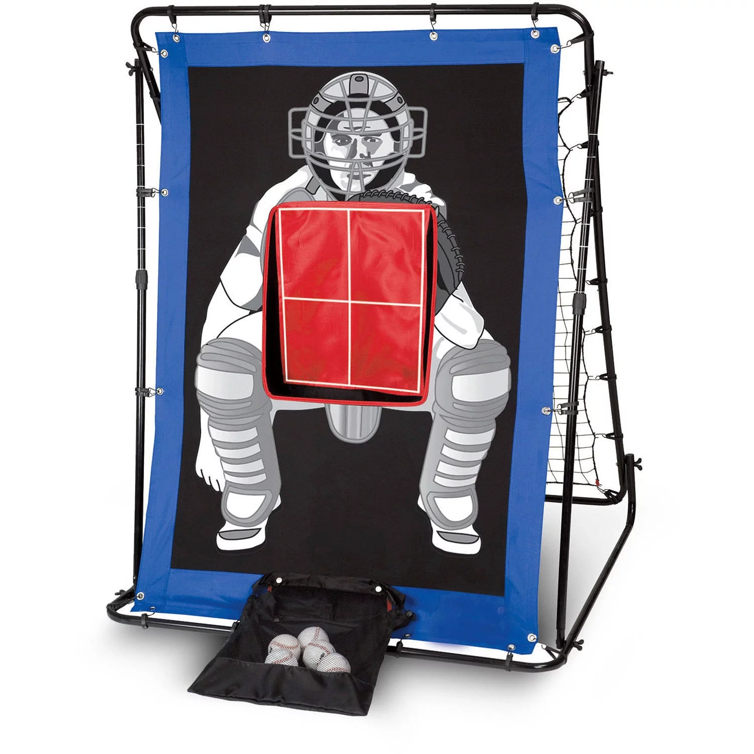 Franklin Sports Baseball Pitching Target + Rebounder Net – Switch Hitter