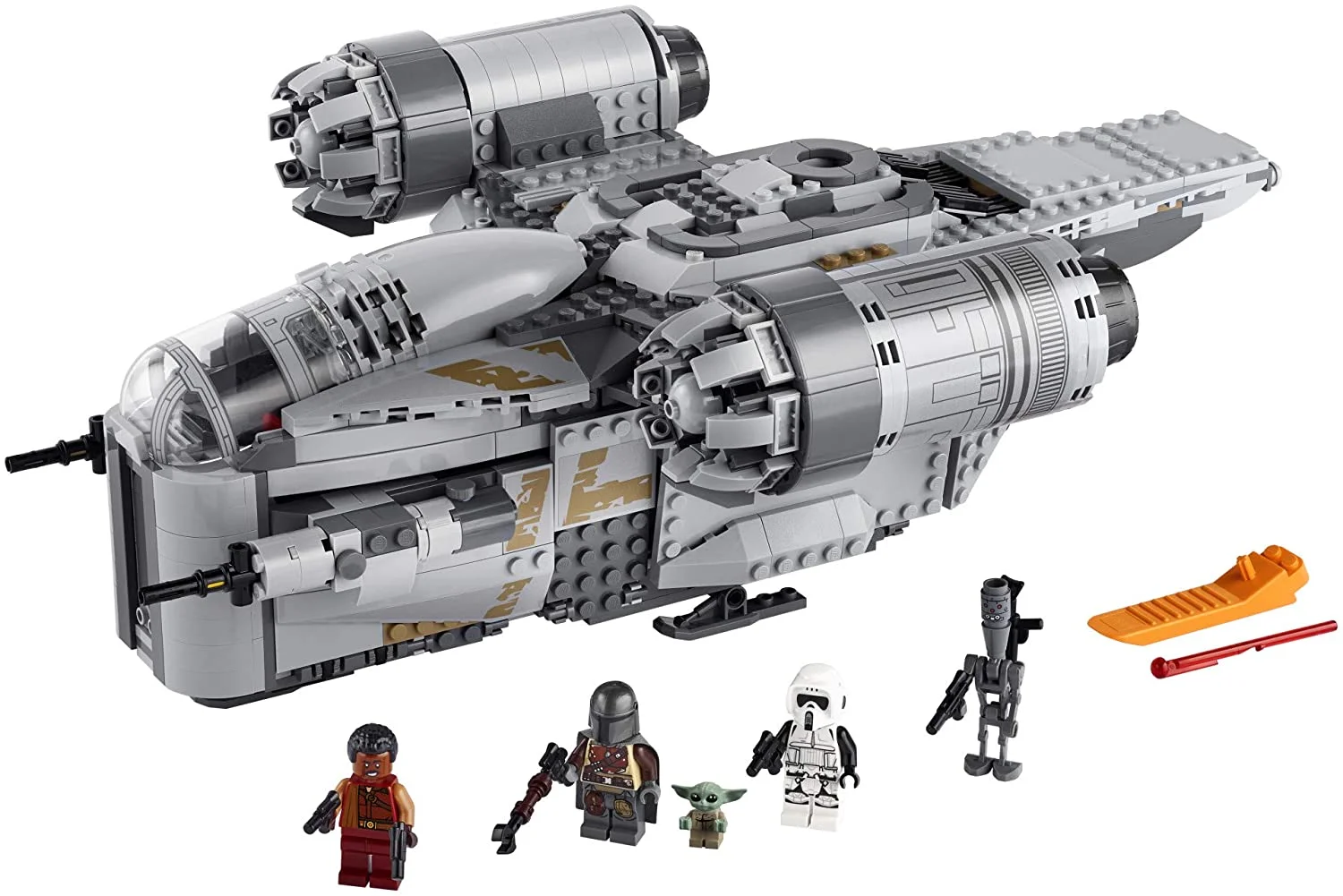 LEGO Star Wars: The Mandalorian The Razor Crest 75292 Exclusive Building Kit, New 2020 (1,023 Pieces)