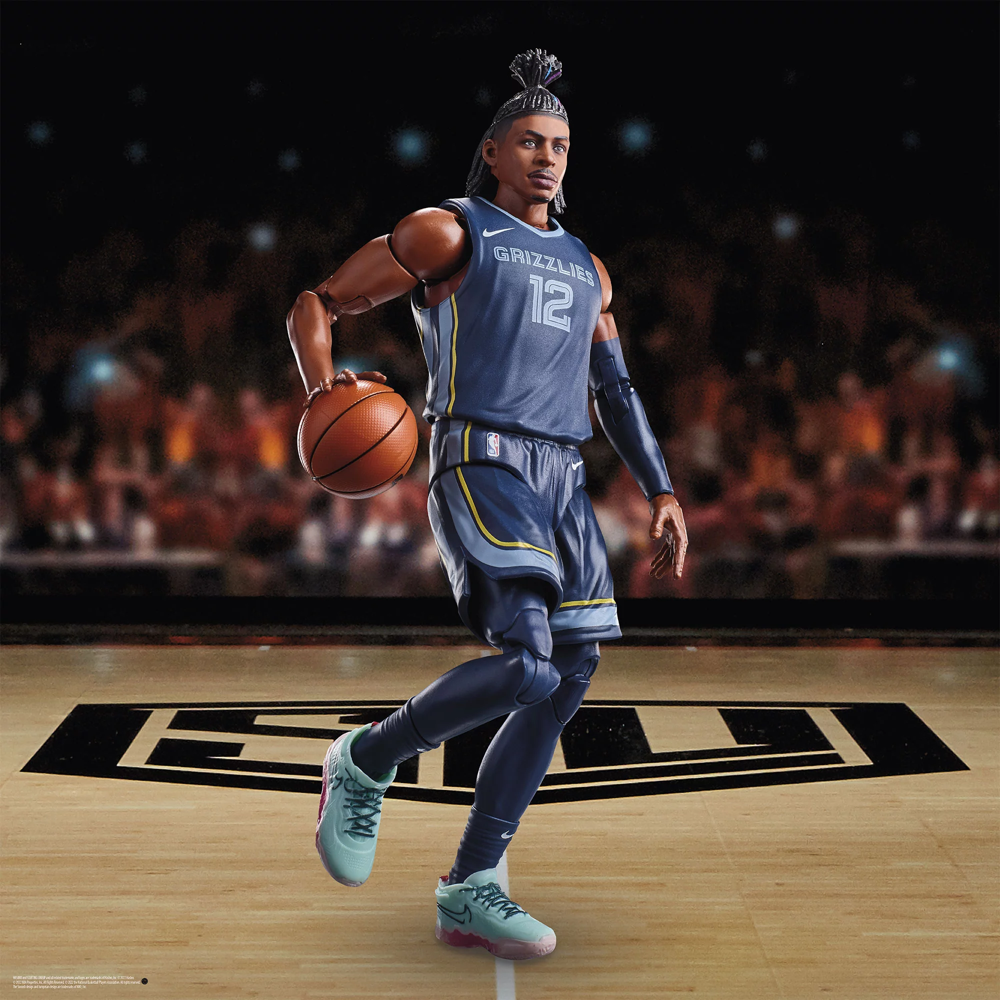 NBA x Hasbro Ja Morant Memphis Grizzlies Starting Lineup Series 1 Action Figure