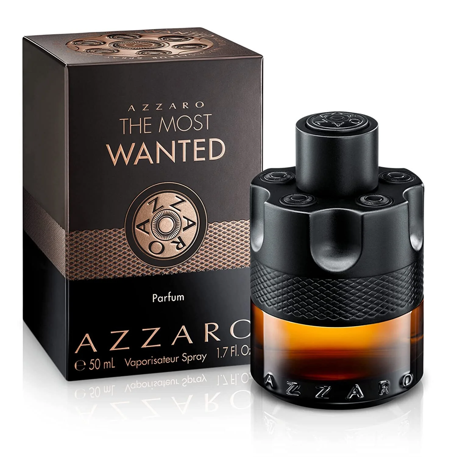 Azzaro Men’s The Most Wanted Parfum 1.7 oz Fragrances 3614273638869