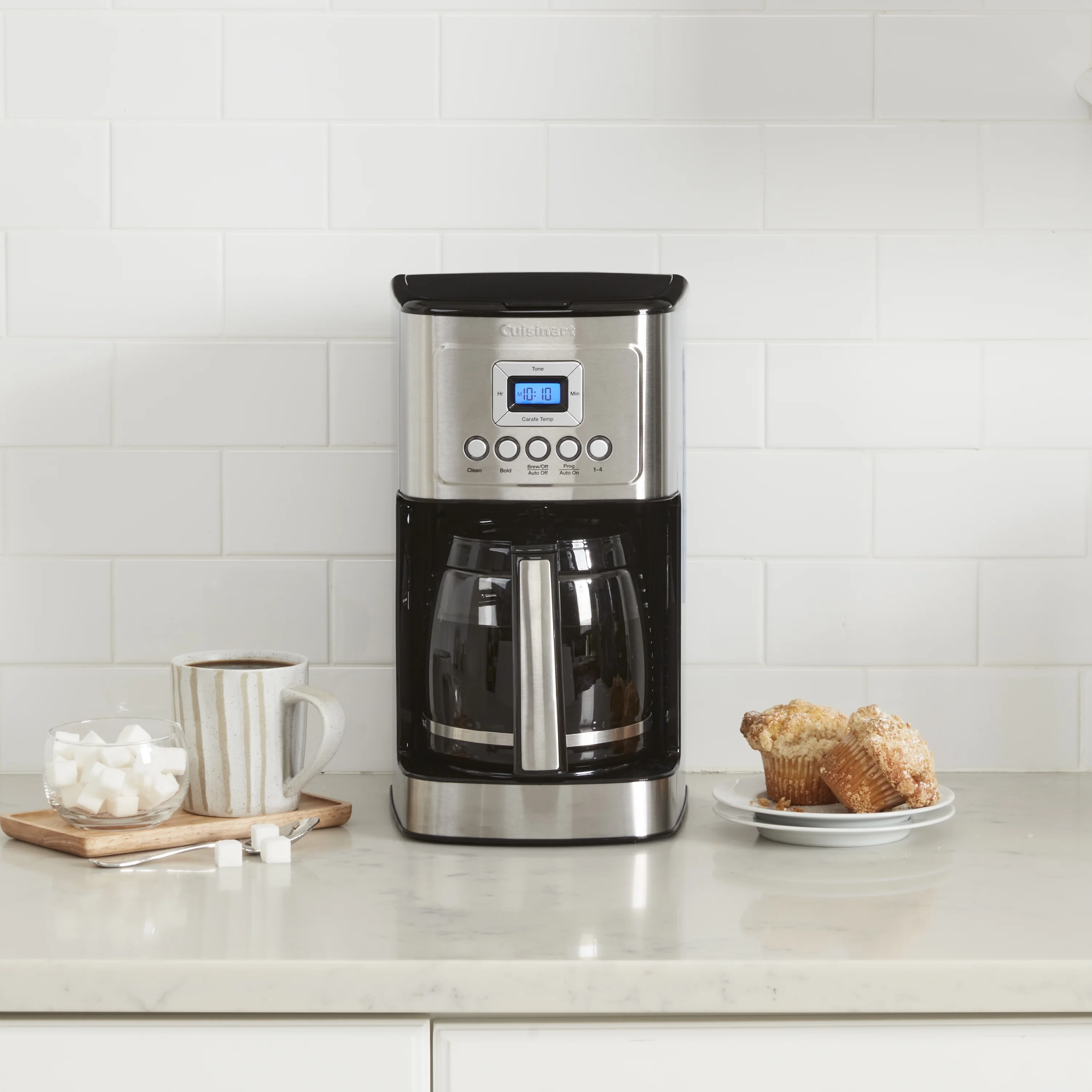 Cuisinart Perfectemp 14 Cup Programmable Coffeemaker, Silver