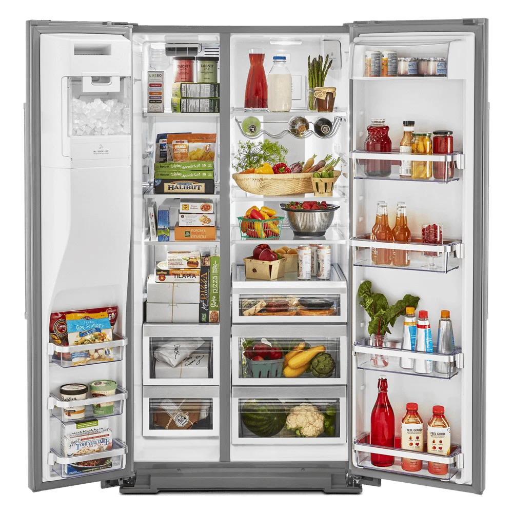 KitchenAid KRSF705HPS 24.8 Cu. Ft. Stainless Steel Side-by-Side Refrigerator