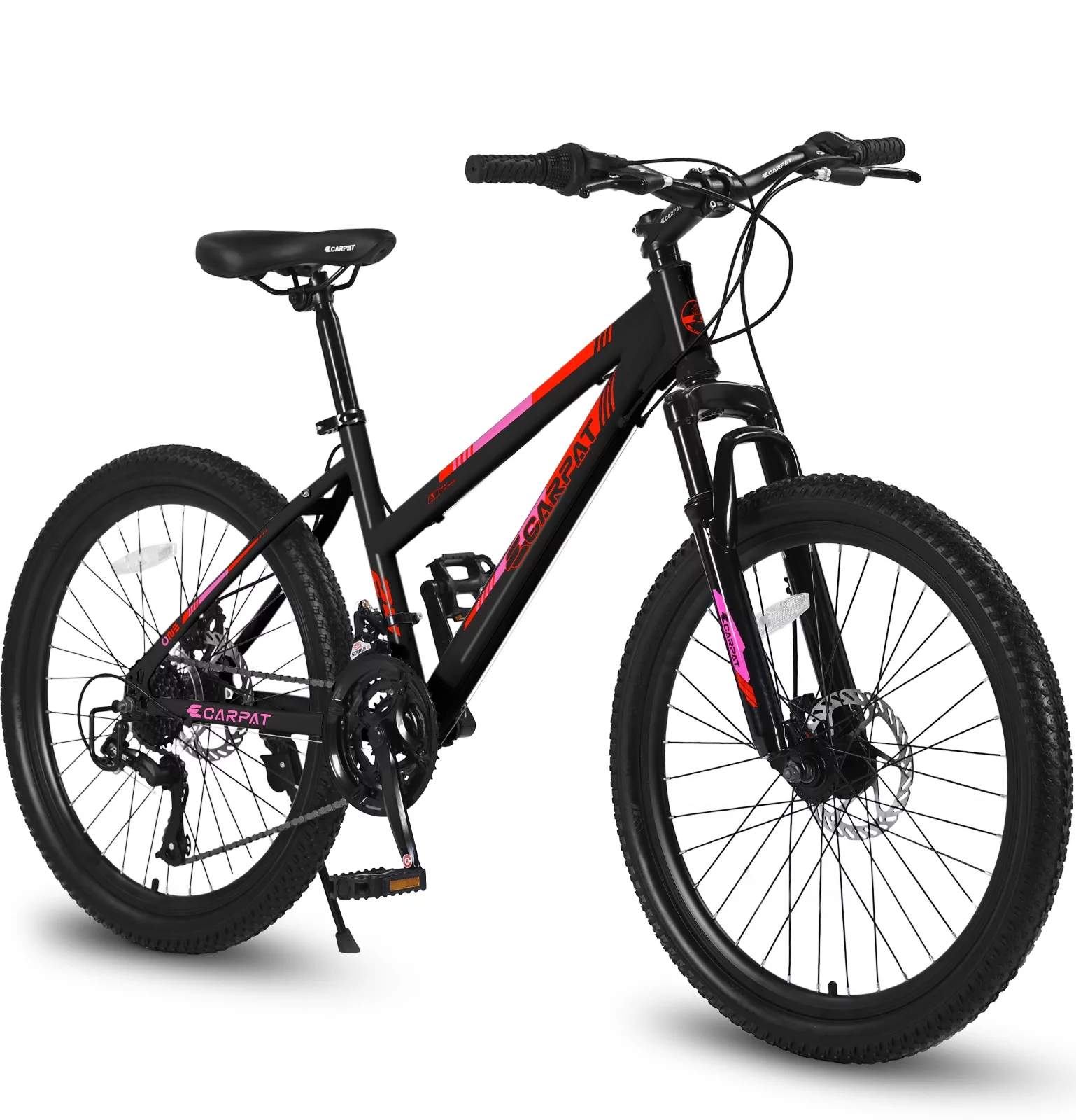 Mountain Bikes for Women, 26 inch Mountian Bike with Disc Brakes, Pink