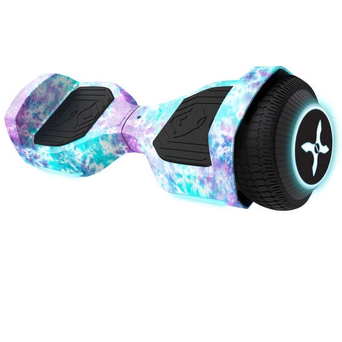 Hover-1 Rebel Hoverboard for Teens, LED Headlights, 6 mph Max Speed, Rainbow Tie-Dye