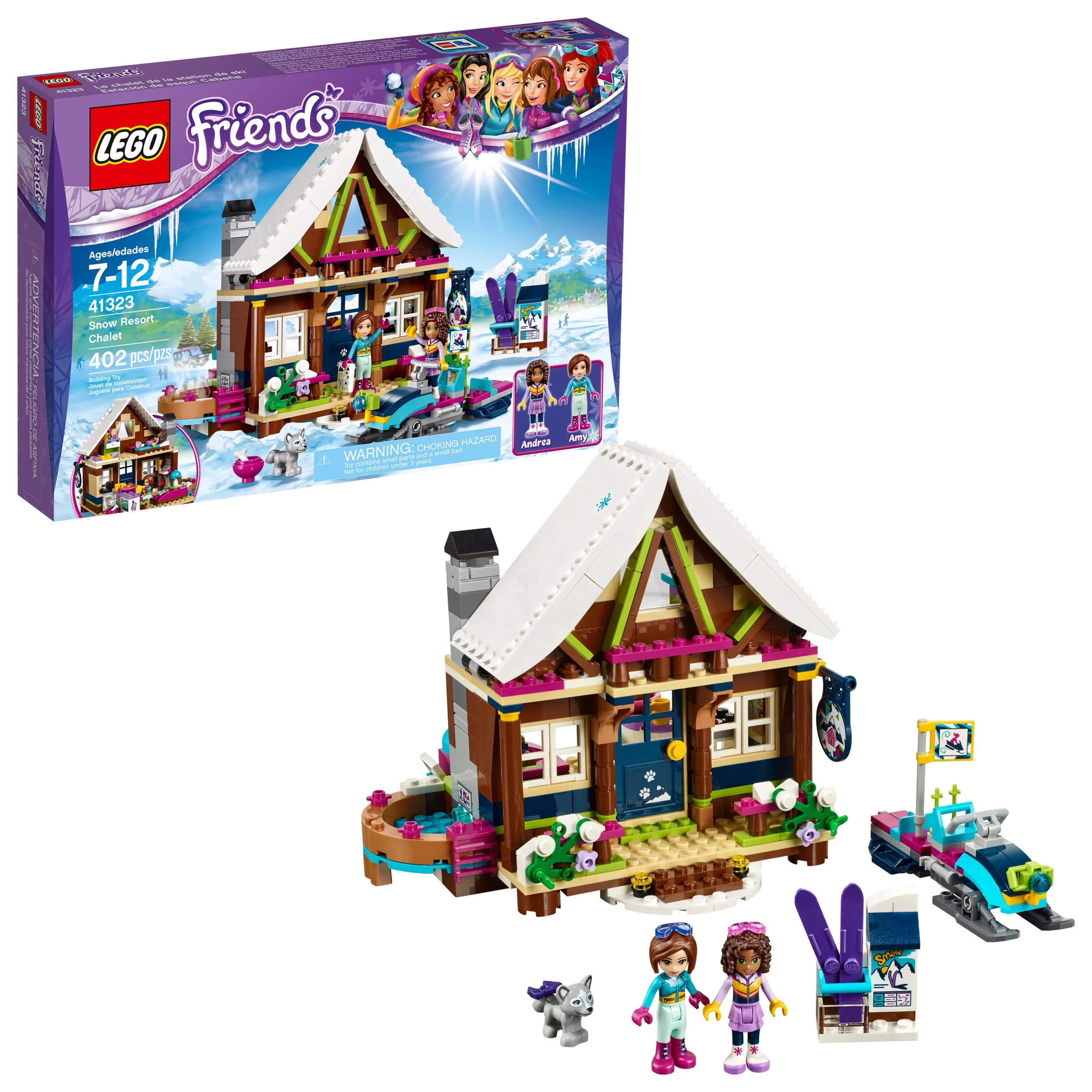 LEGO Friends Snow Resort Chalet 41323 (402 Pieces)