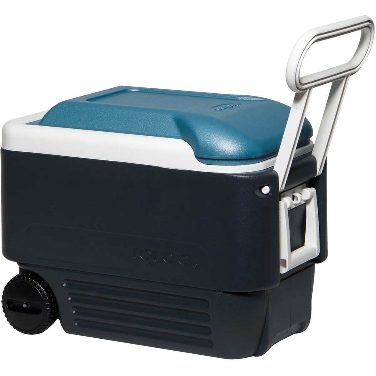 Igloo 40 qt. Hard Sided Cooler, Aegean Sea Blue and Ash Gray