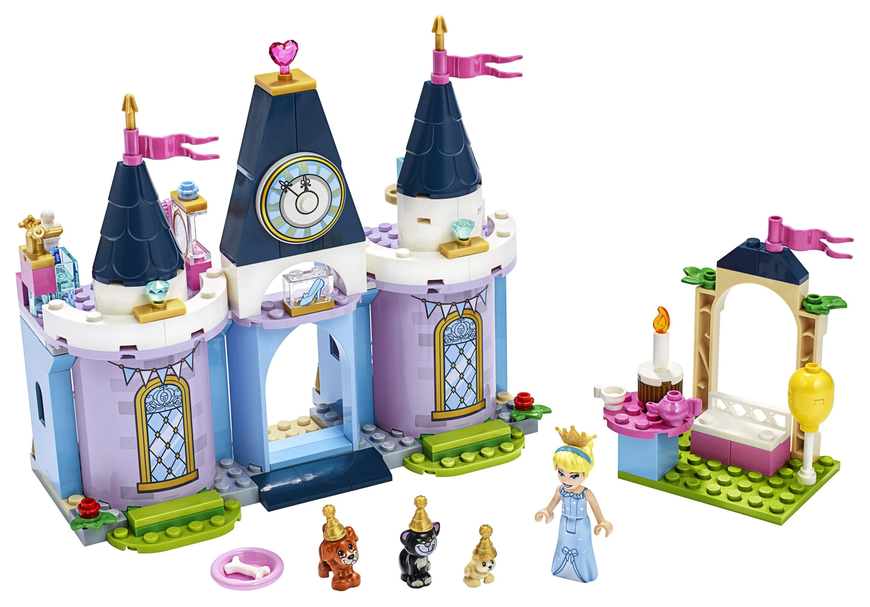 LEGO Disney Cinderella’s Castle Celebration 43178 Building Kit (168 Pieces)