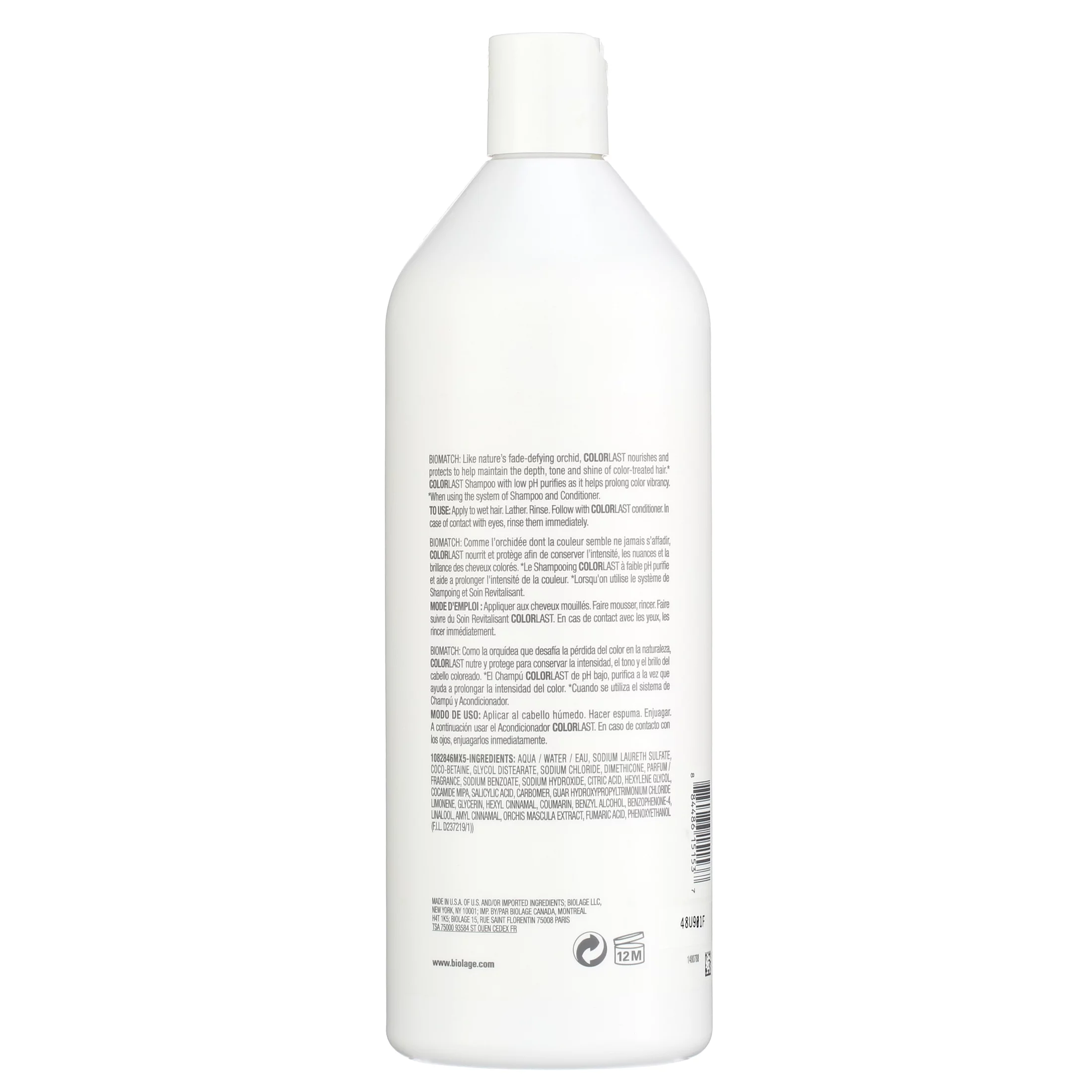 Matrix Biolage Colorlast Shampoo 33.8 oz