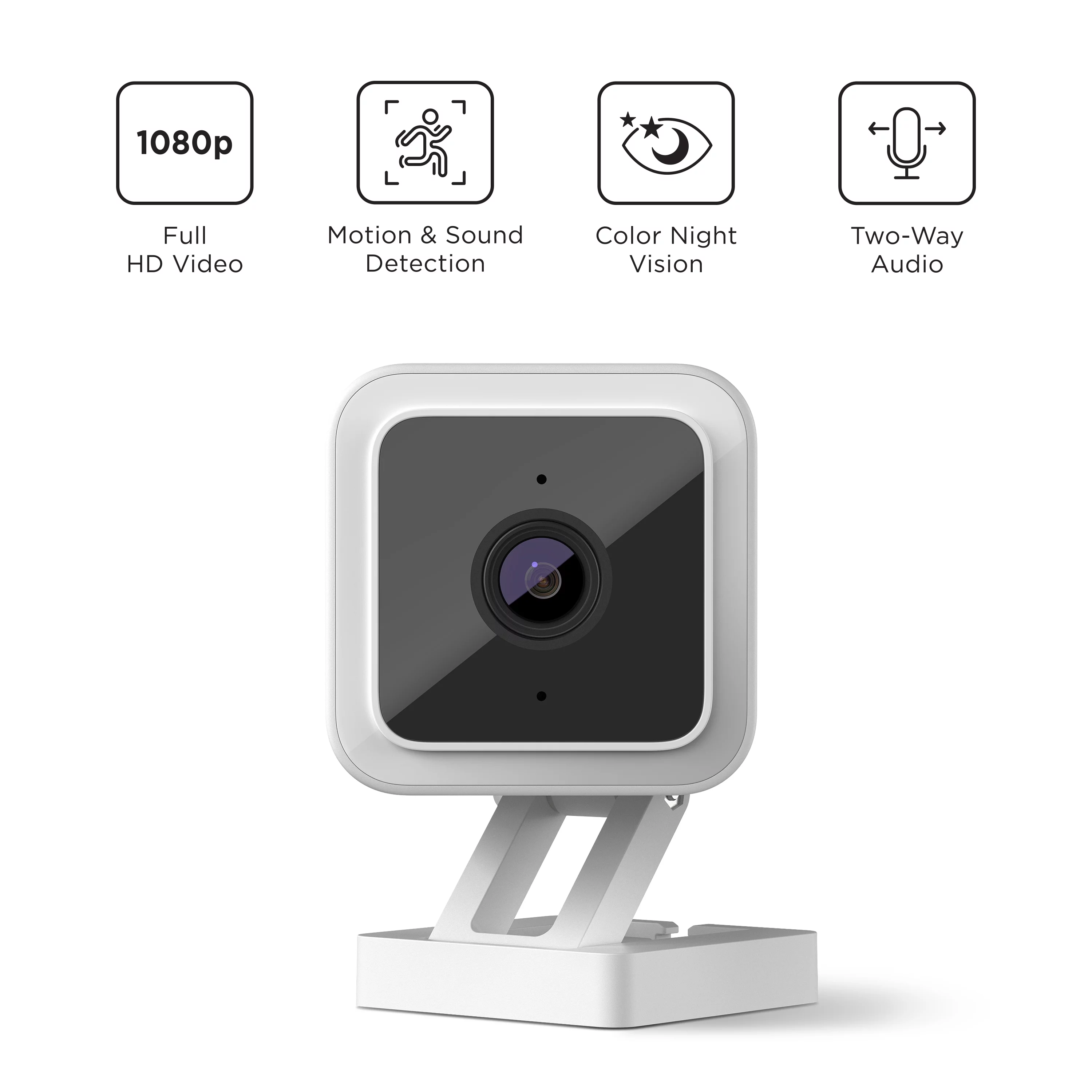 Roku Smart Home Indoor Camera SE Wi-Fi – Wired Security Camera; Motion & Sound Detection