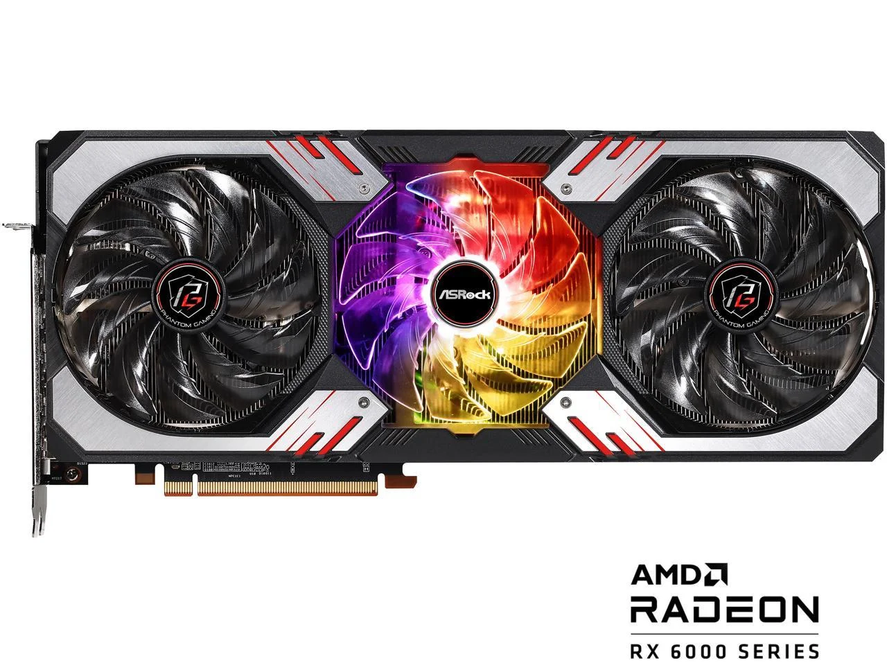 ASRock Radeon RX 6800 XT Phantom Gaming Graphics Card with 16GB GDDR6, AMD RDNA 2 (RX6800XT PGD 16GO)