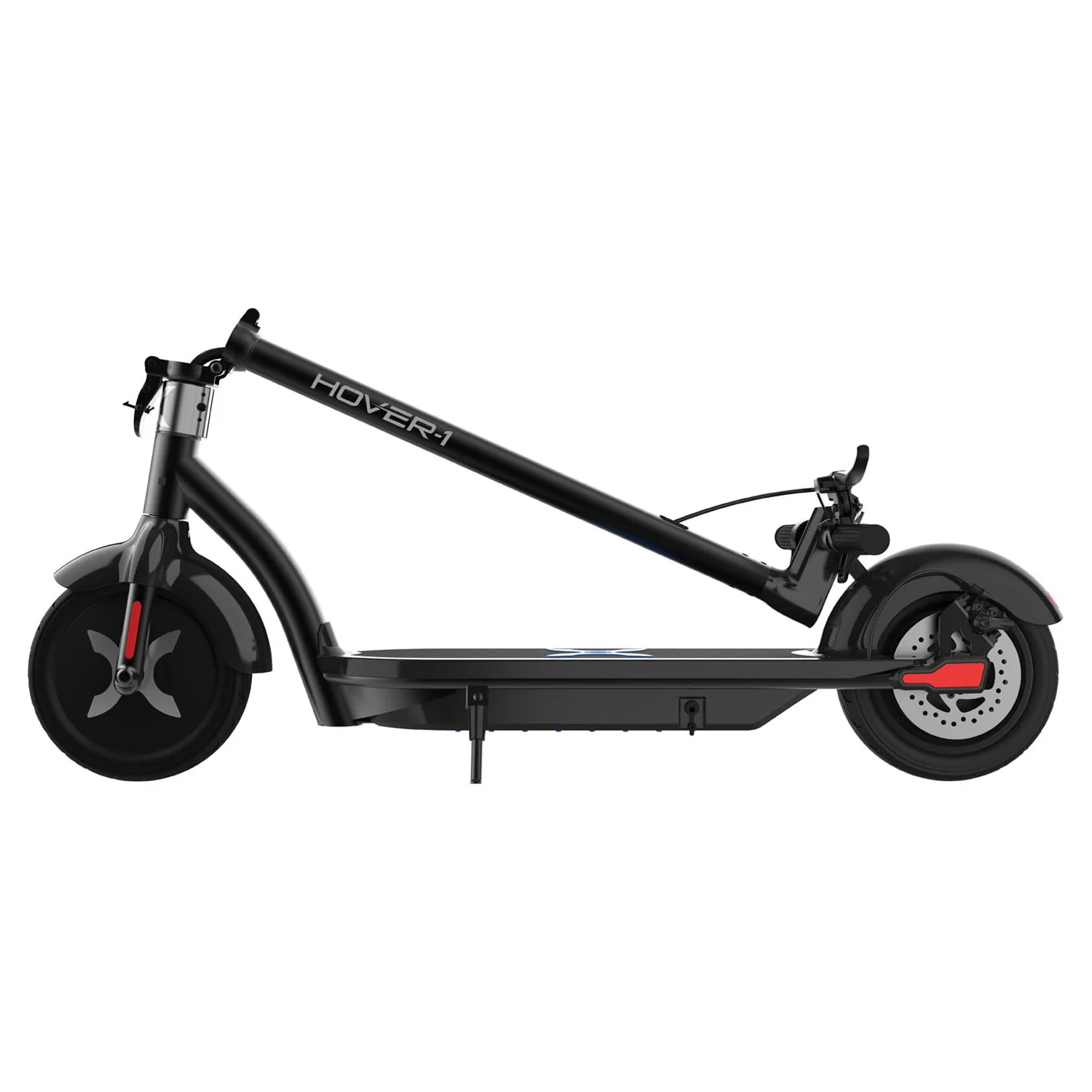 Hover-1 Black Alpha Pro Unisex Electric Scooter, 18 Mile Range, 264 Lbs. Max Weight, LED Lights, UL 2272 Certified