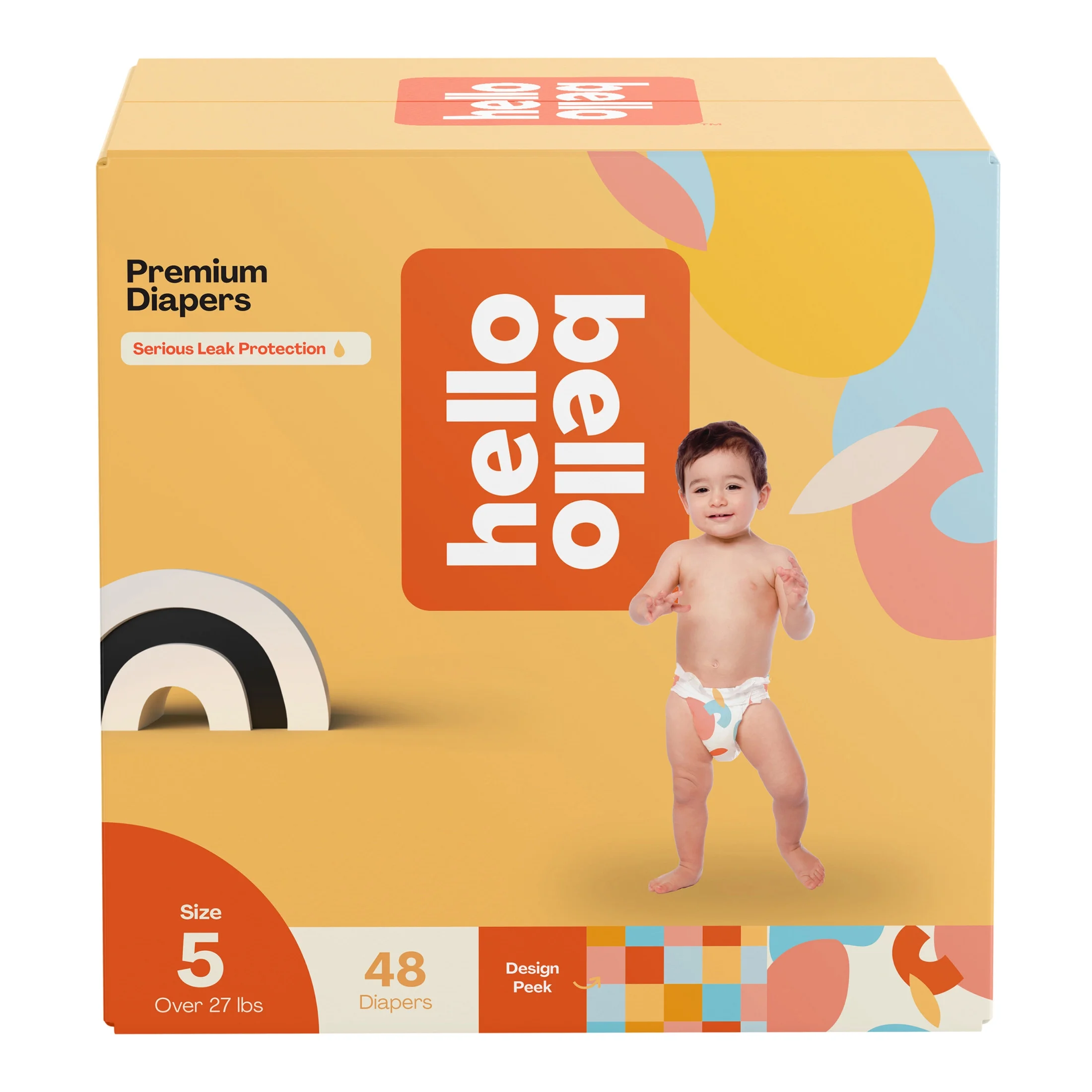 Hello Bello Premium Baby Diapers, Infant Size 1 Honeysuckle 82ct (Select for More Options)