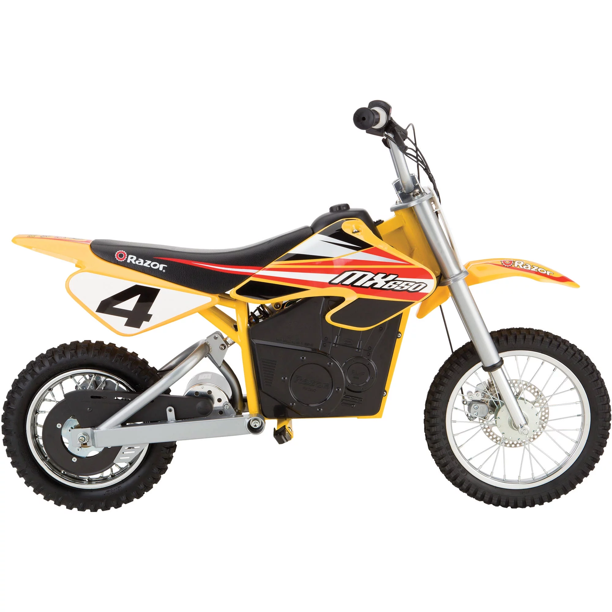 Razor MX650 Dirt Rocket 36V Electric Ride-on Dirt Bike Adult/Teen, Height 34″ Product Weight 100 lb