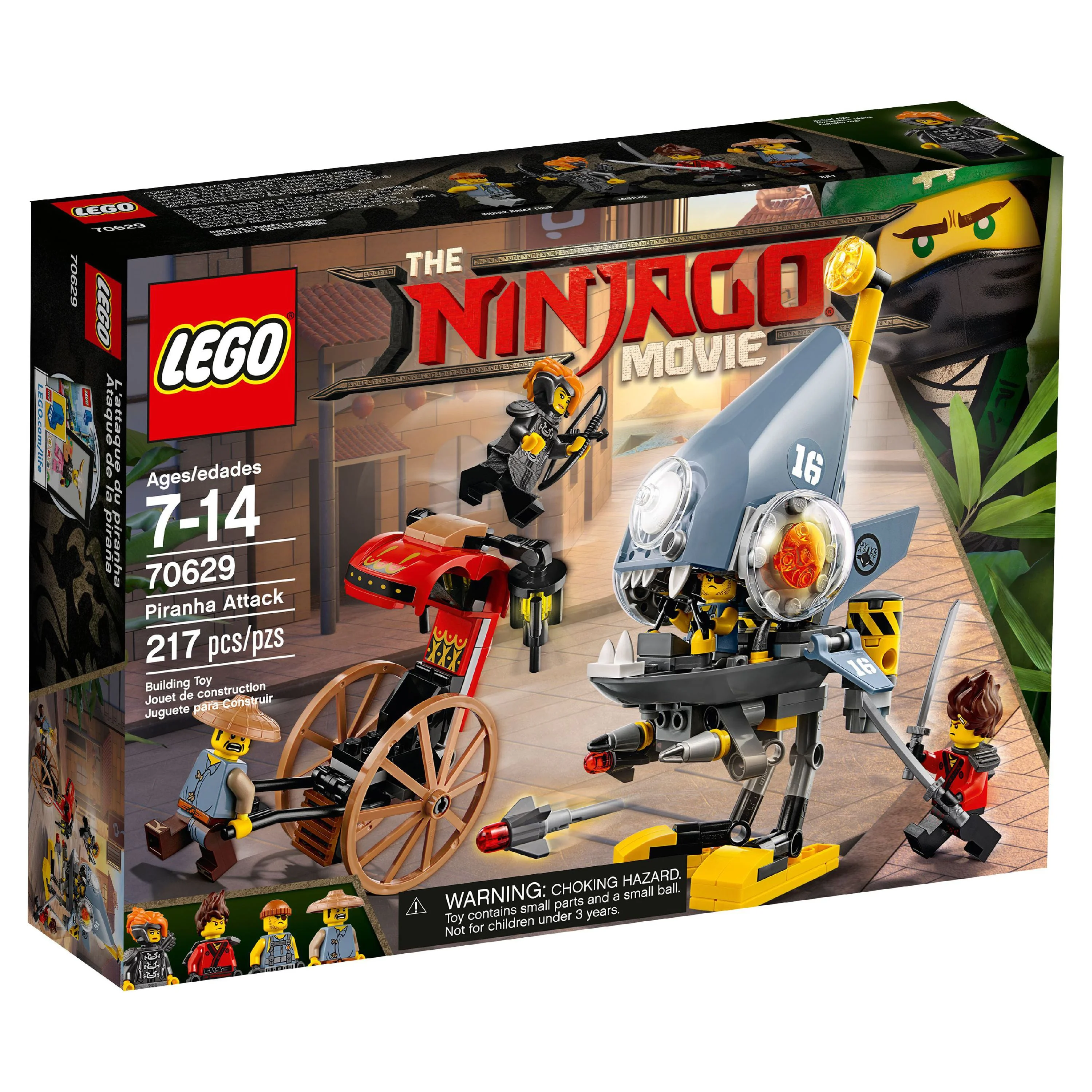 LEGO Ninjago Movie Piranha Attack 70629 (217 Pieces)