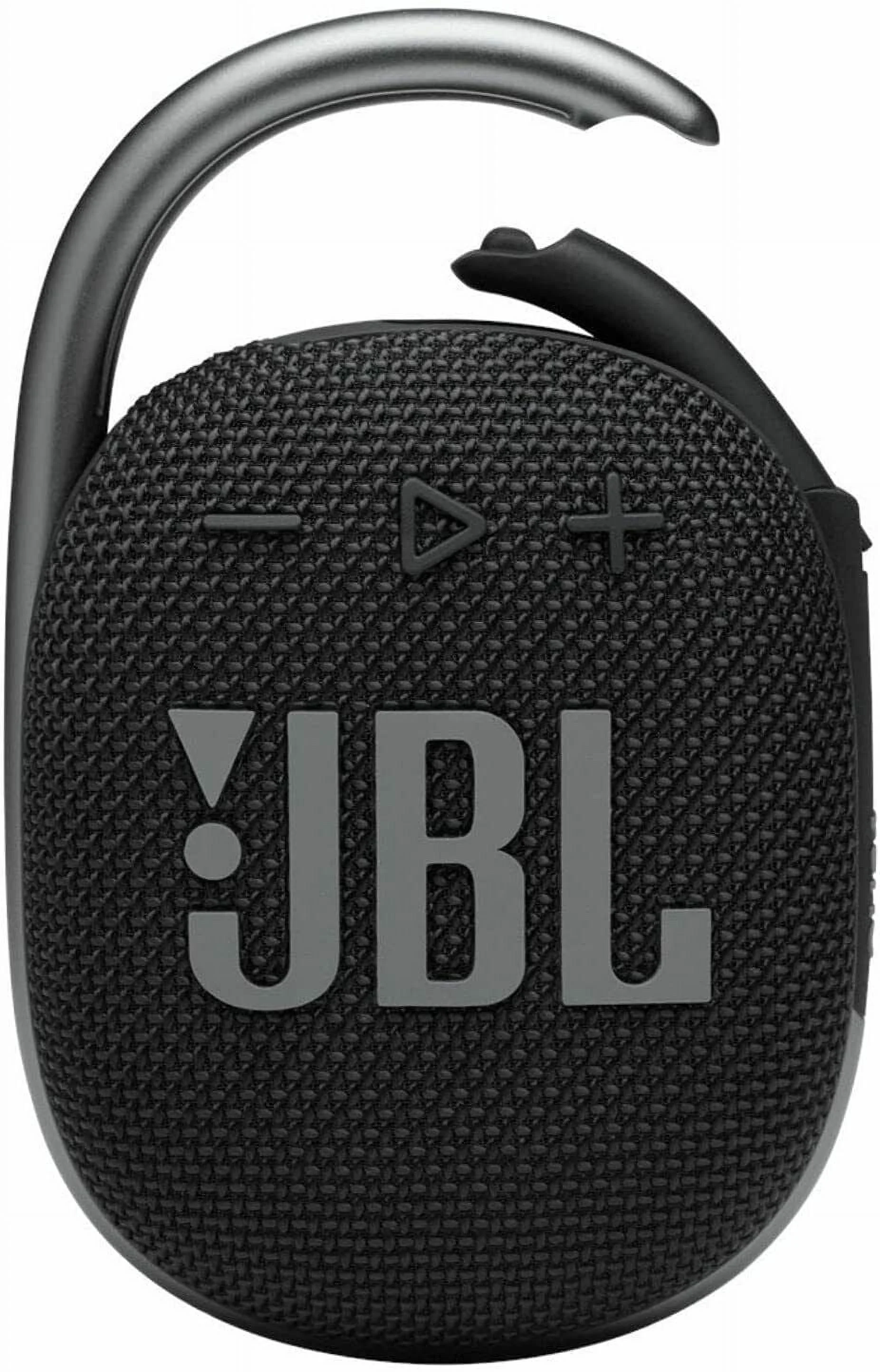 Clip 4 Portable Mini Bluetooth Speaker IP67 Waterproof – Black JBLCLIP4BLKAM