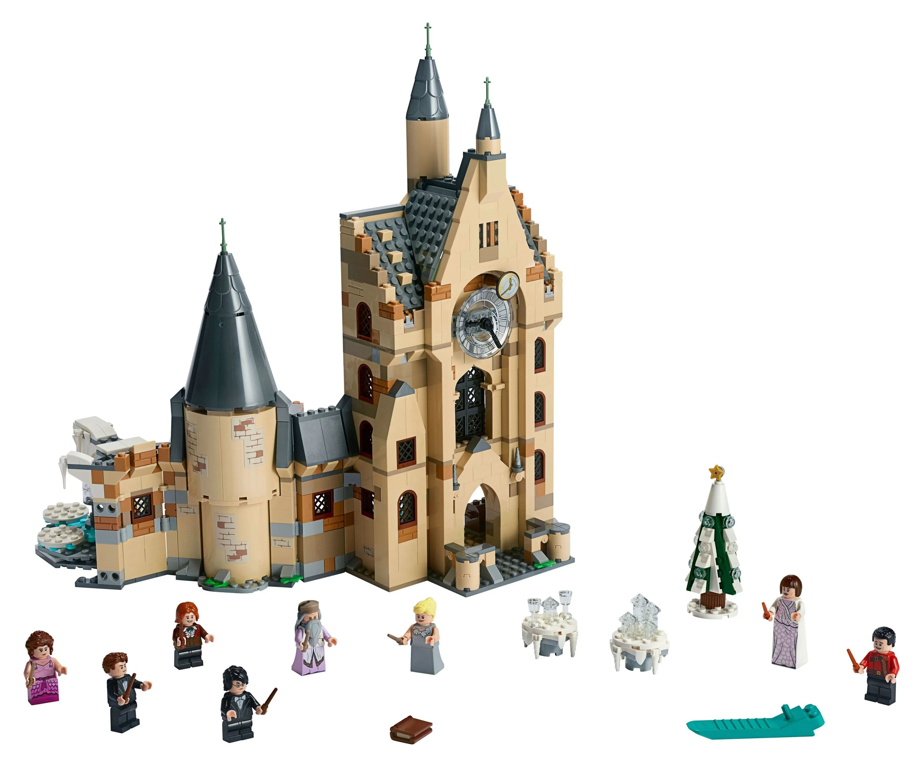 LEGO Harry Potter and The Goblet of Fire Hogwarts Castle Clock Tower 75948 Playset