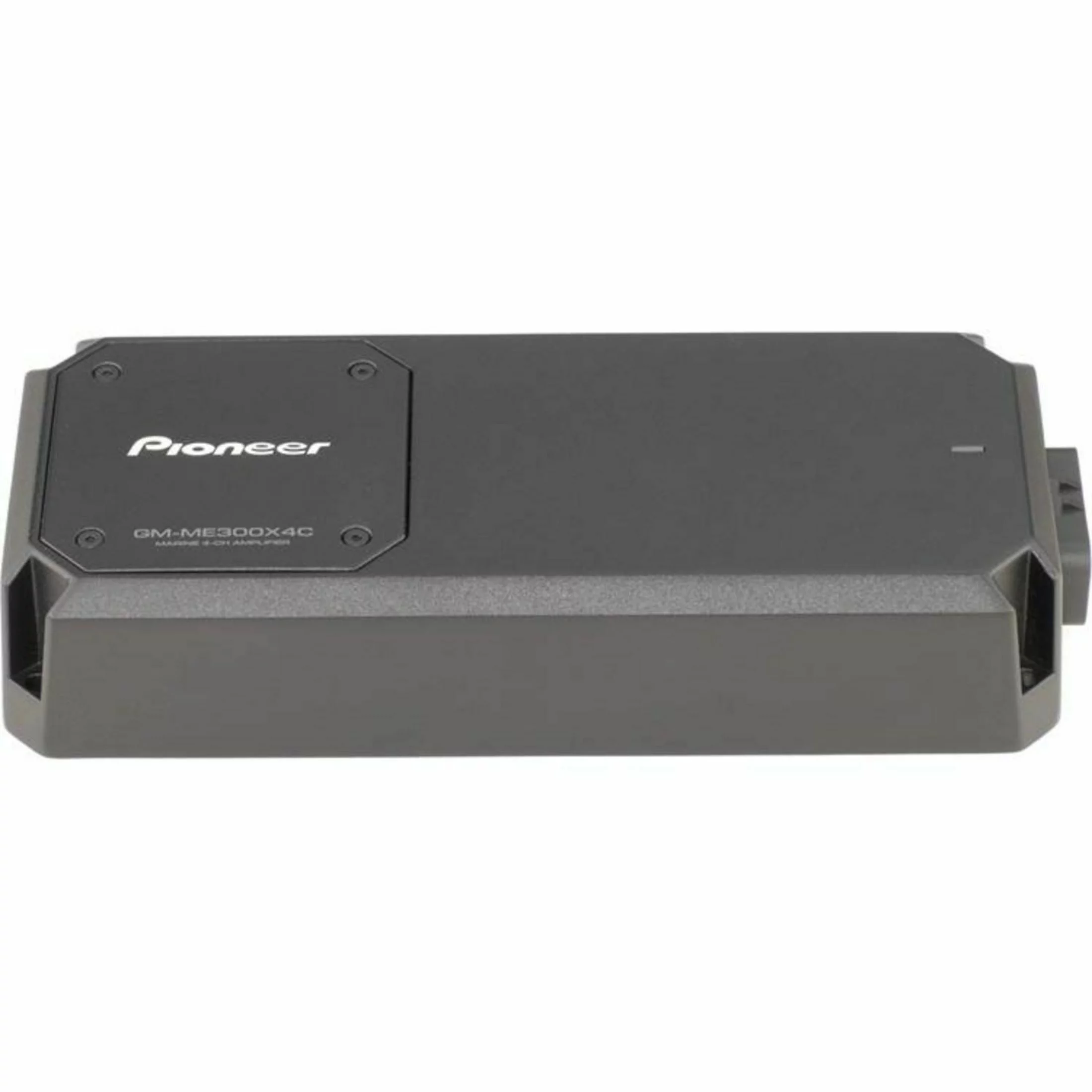 Pioneer 4-Channel Class-D Weatherproof Compact Marine Amplifier – Black