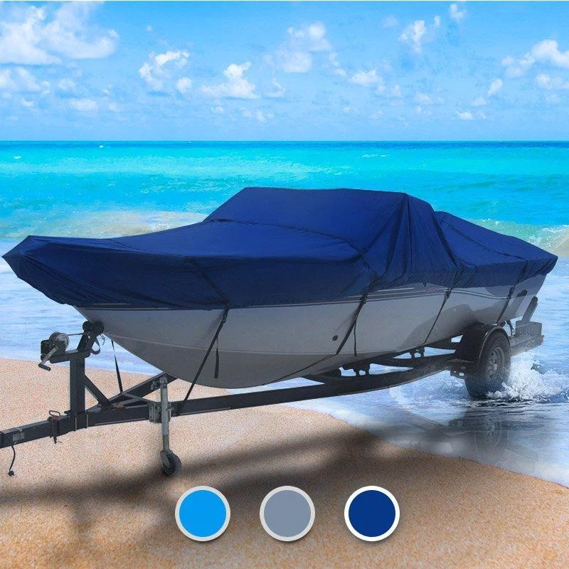 Semi-Custom Fish & Ski Boat 20’6″ Long x 106″ Beam Width Seal Skin 1200 Boat Cover