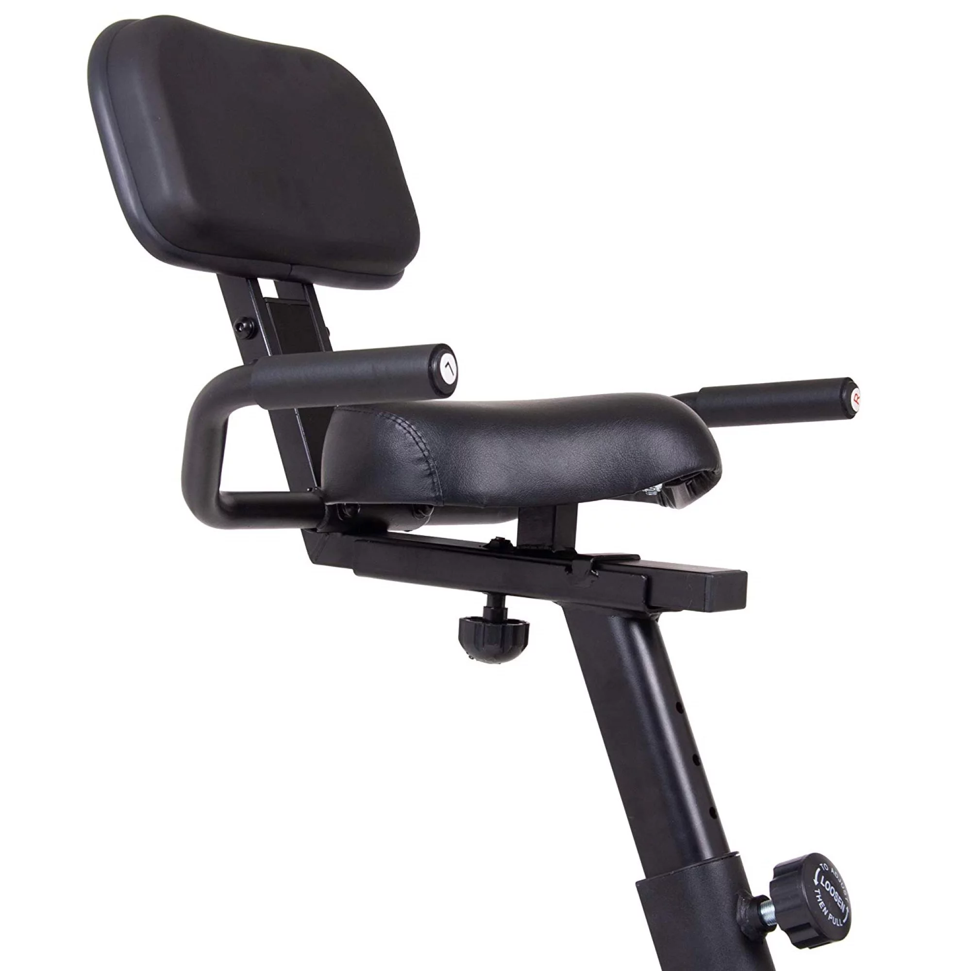 Body Rider BRF980 Upright Fan Bike Manual Resistance, Heart Rate Monitor, Max. Weight 250 lbs.