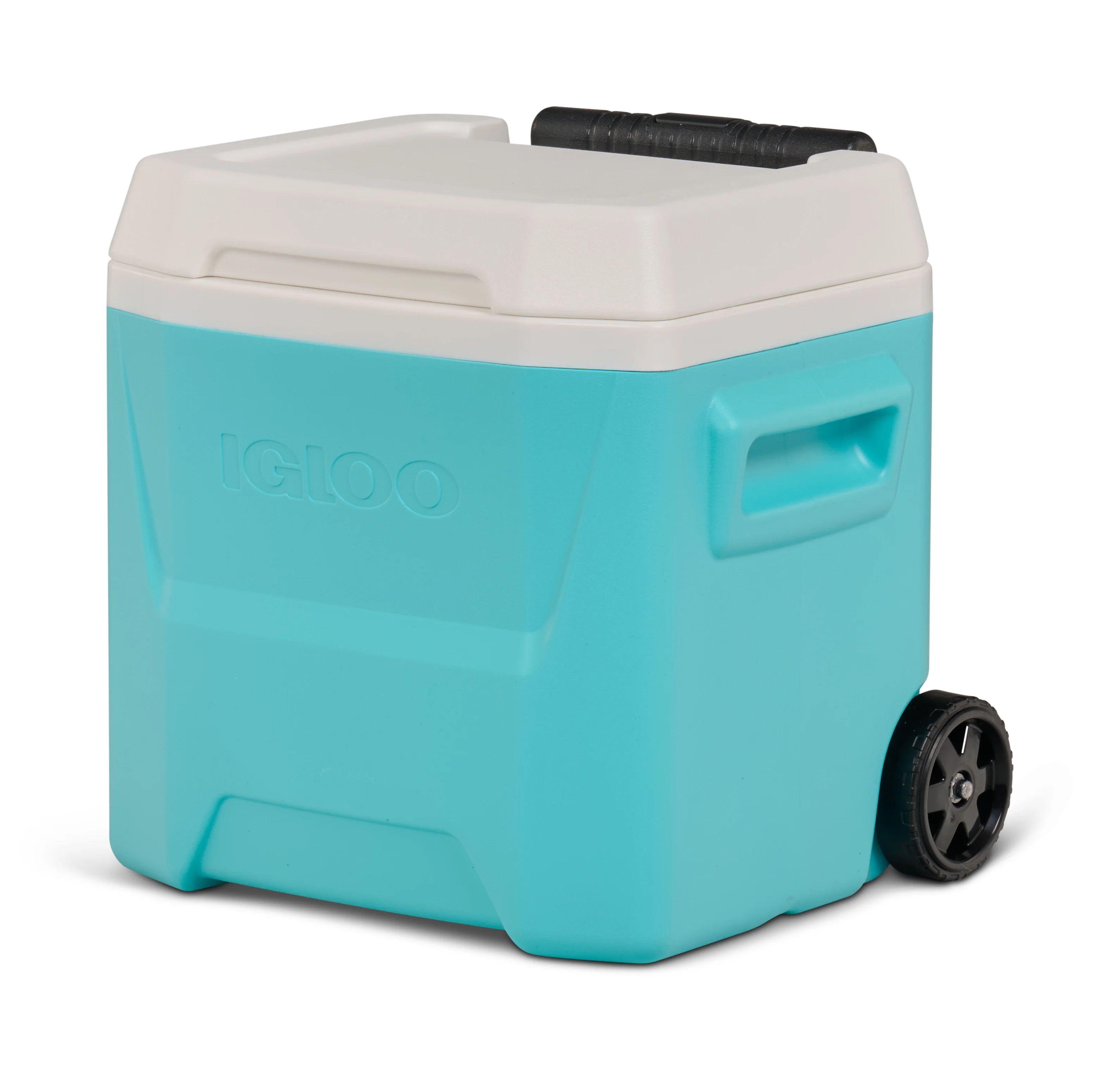 Igloo 16 QT. Laguna Hard Sided Ice Chest Roller Cooler, Aquamarine