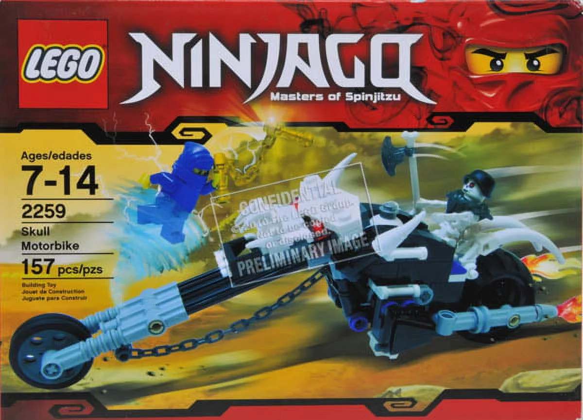 LEGO Ninjago Skull Motorbike 2259