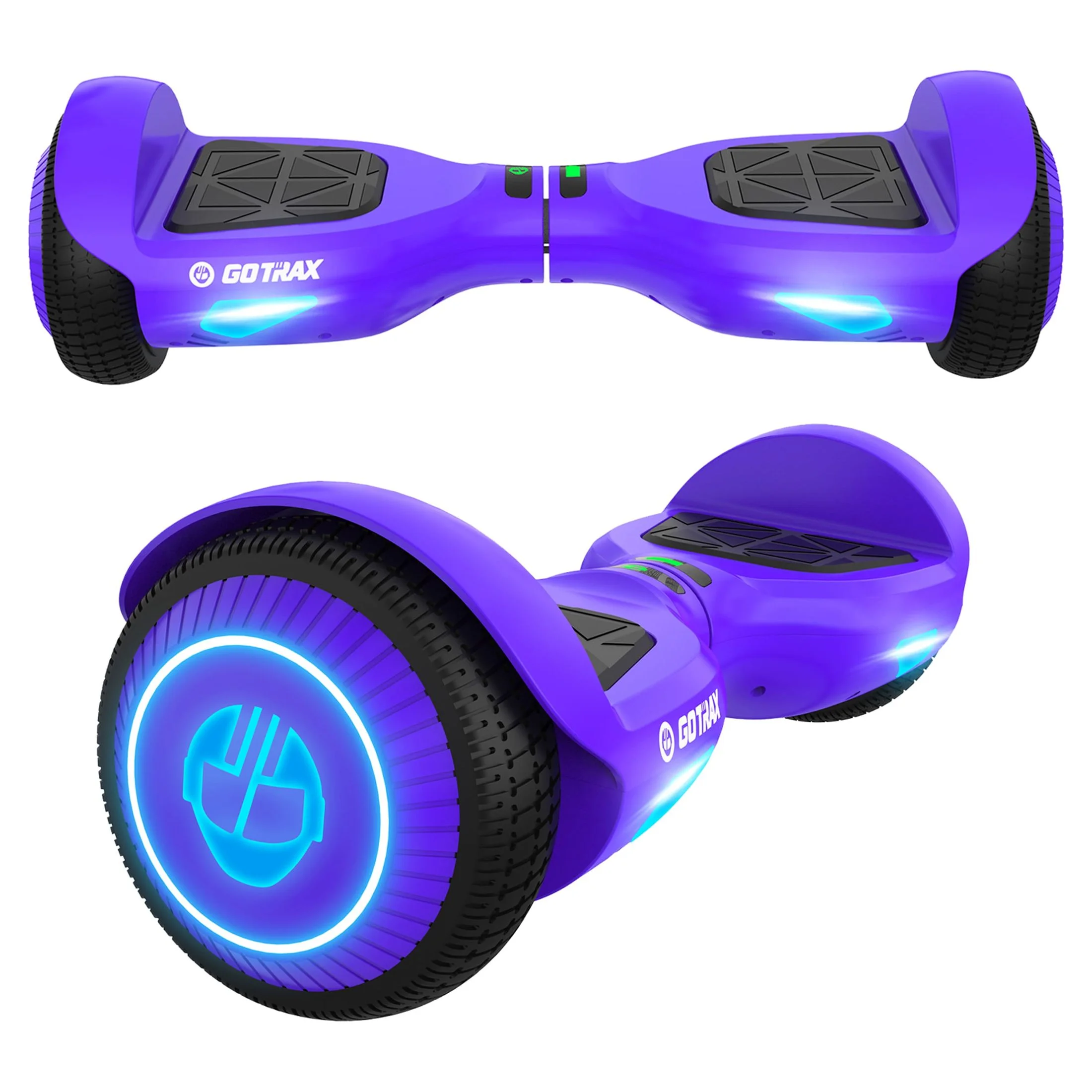 Gotrax Edge Hoverboard for Kids Adults, 6.5″ Tires 6.2mph & 2.5 Miles Self Balancing Scooter, Black