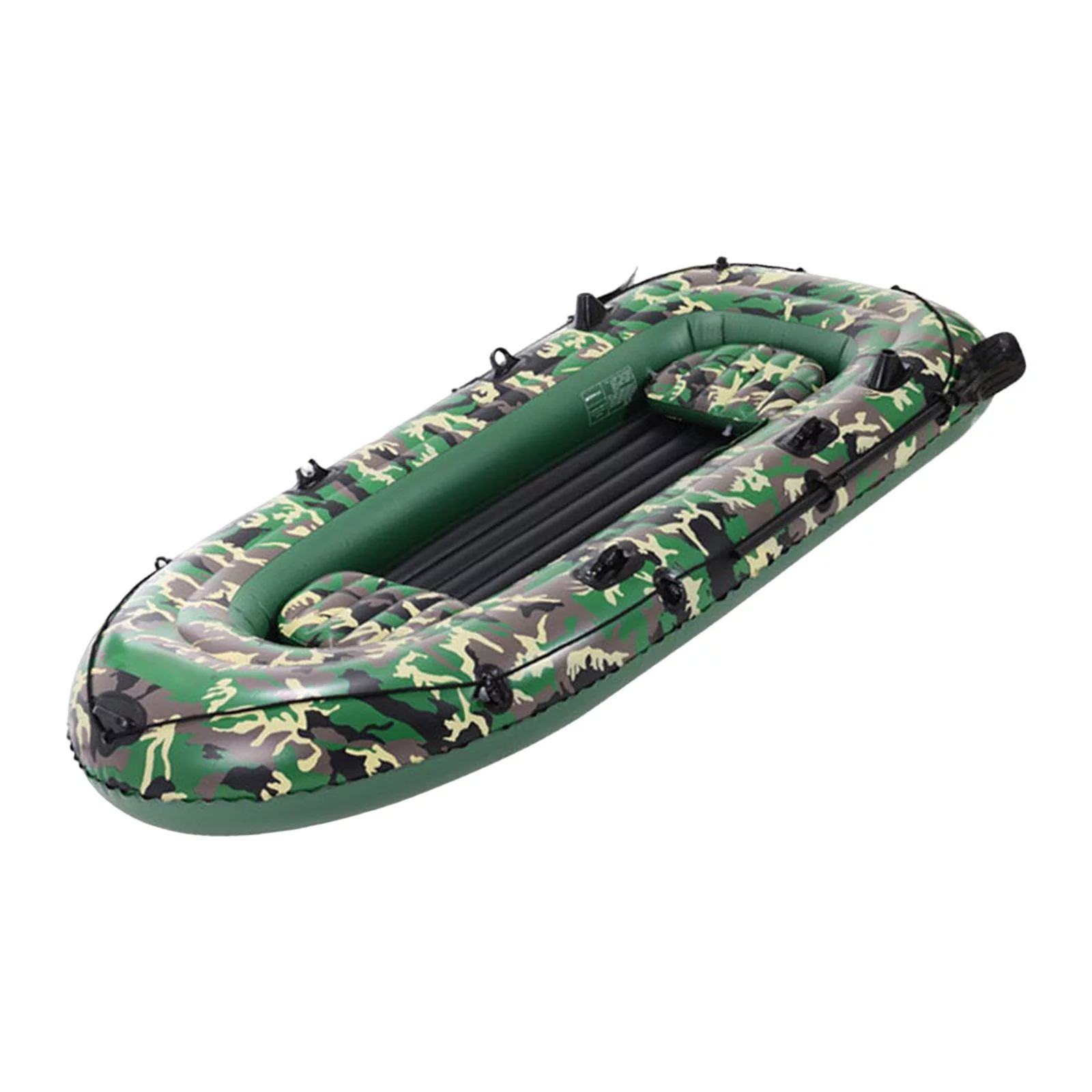 Inflatable Boat Swimming Pool Lake Float Raft for Adults 4 Person Inflatable Raft with Pump and Oars Outdoor Inflatable Kayak Rafts